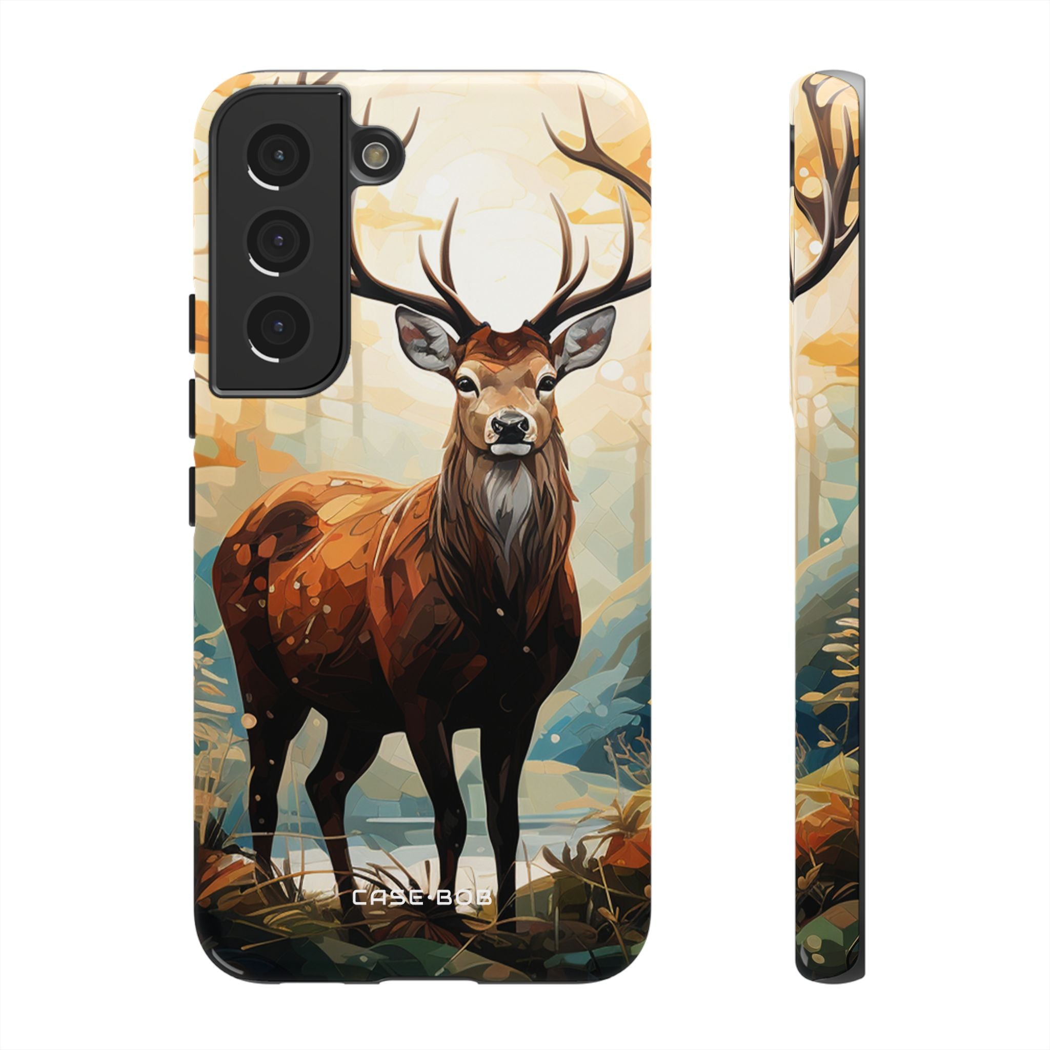 Glowing Stag Samsung S22 Case - Tough - CASE•BOB