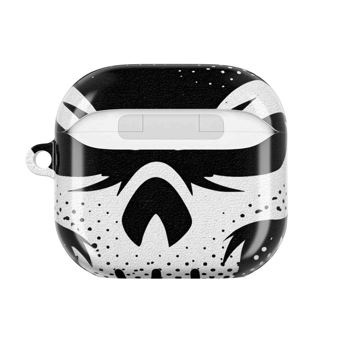 Phantom Halftone · Hard Case for AirPods & AirPods Pro · Black