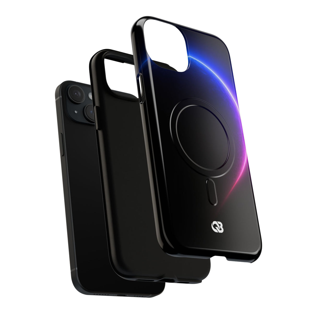 Luminous Eclipse · Tough 2.0 Magnetic Phone Case for iPhone · Black