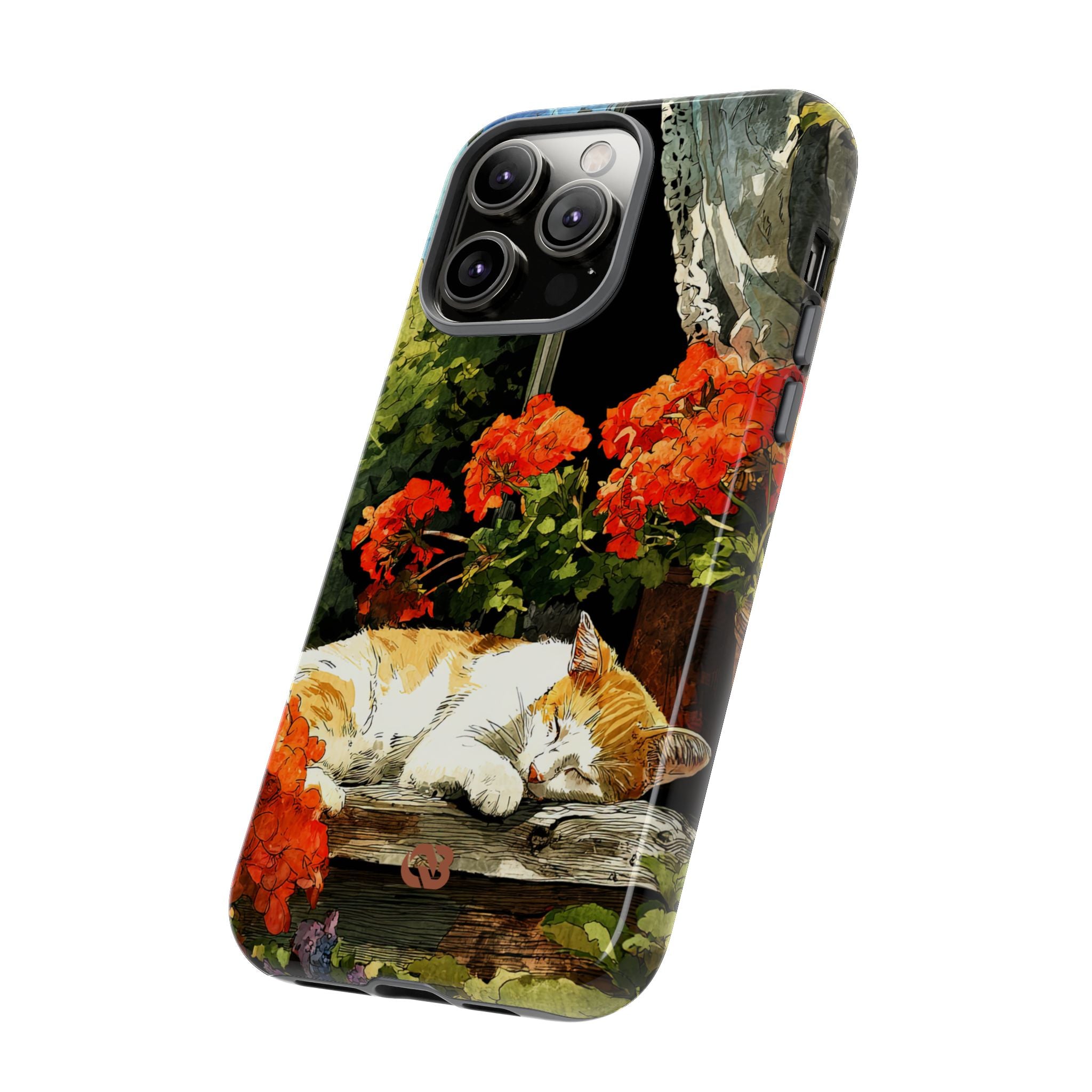 Sleeping Ginger Bloom · Tough Phone Case for iPhone