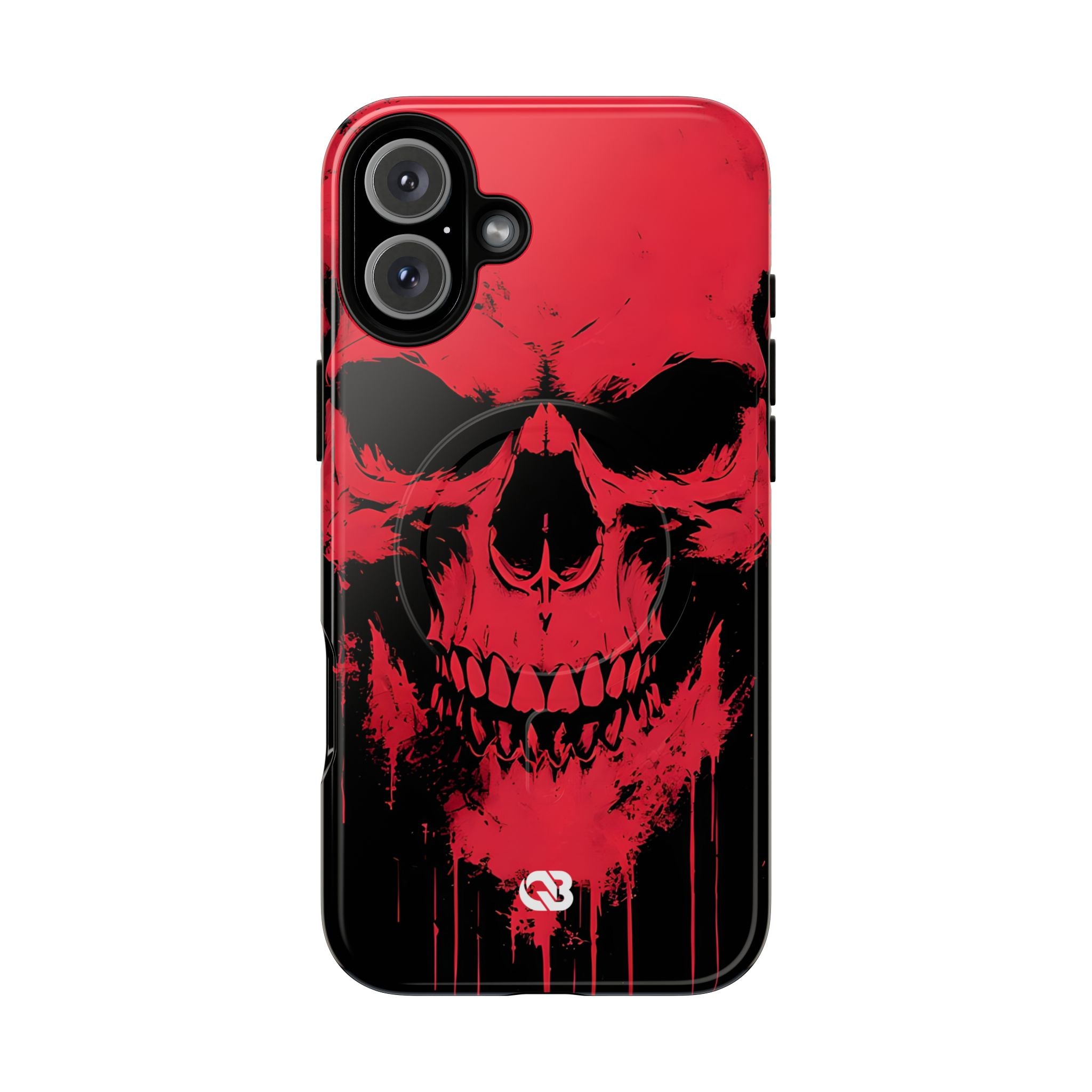 Crimson Street Skull · Tough+ Magsafe