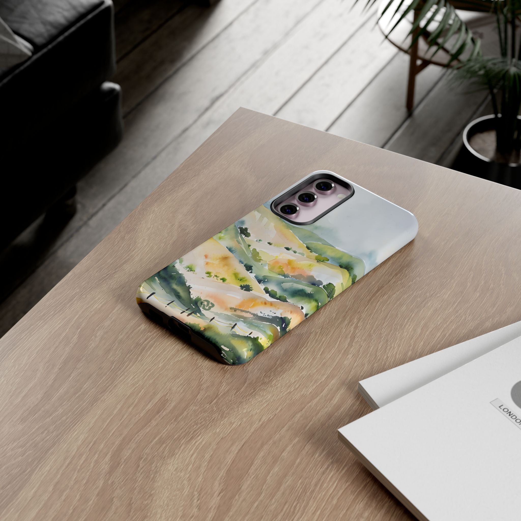 Verdant Mist Valleys · Tough Phone Case for Samsung
