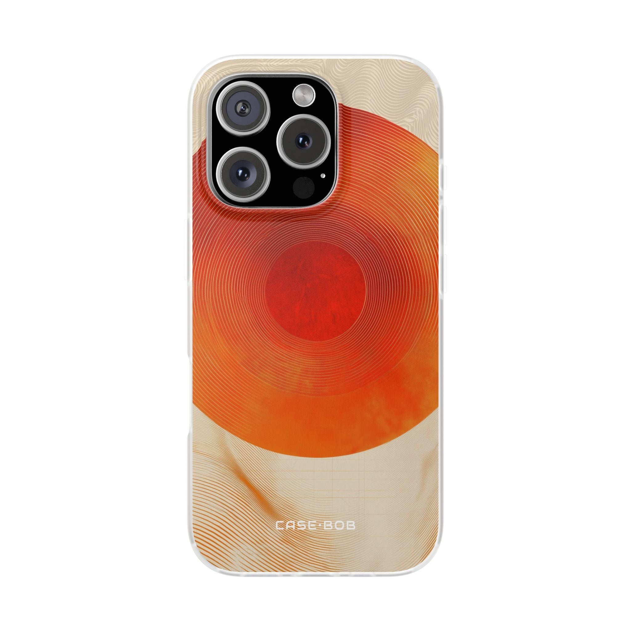 Sunburst Swirl iPhone 16 Pro Case - Soft