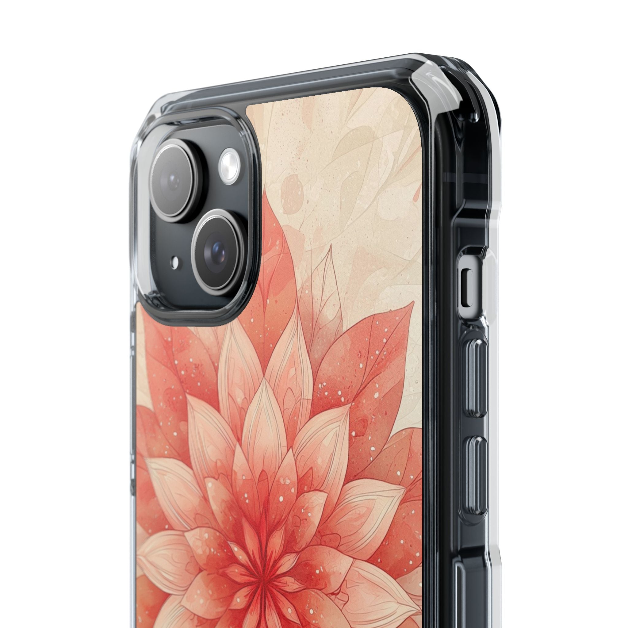 Coral Layered Bloom · Impact Phone Case for iPhone · Magsafe