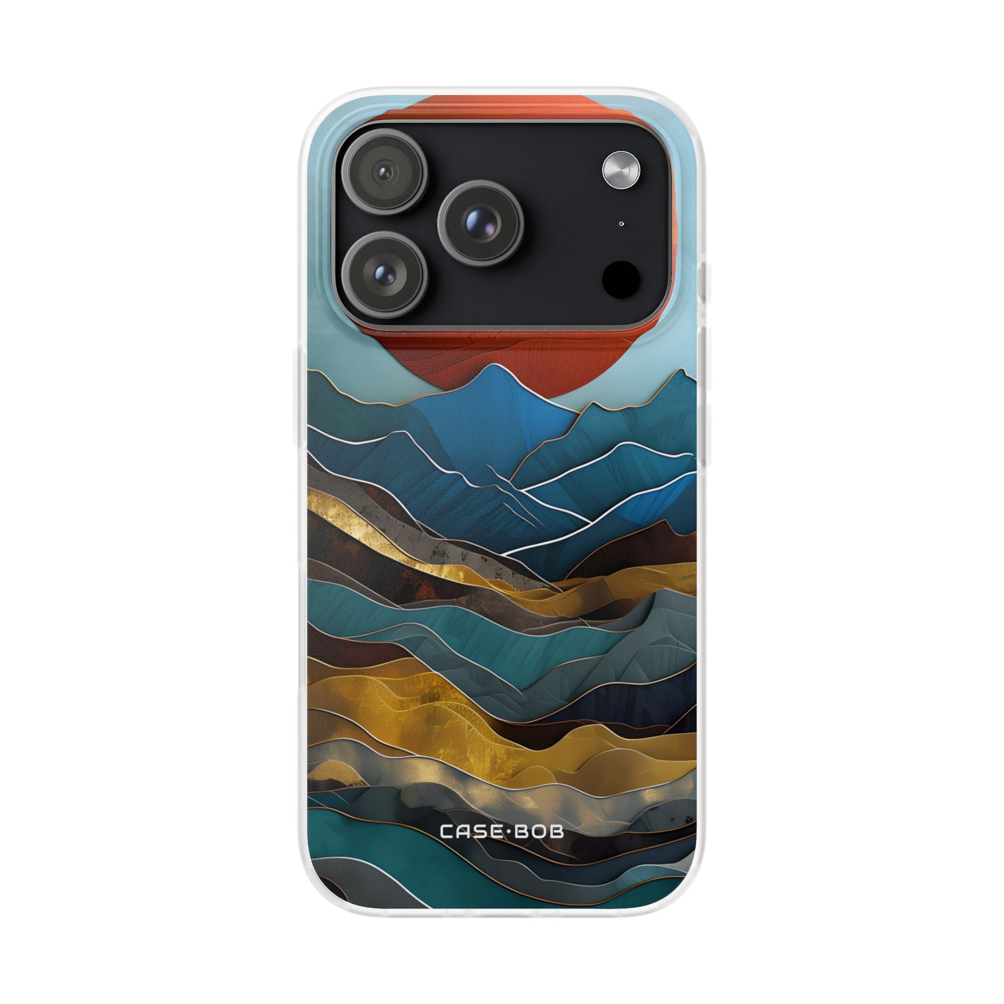 Solar Peak iPhone 17 Pro Case - Soft - CASE•BOB