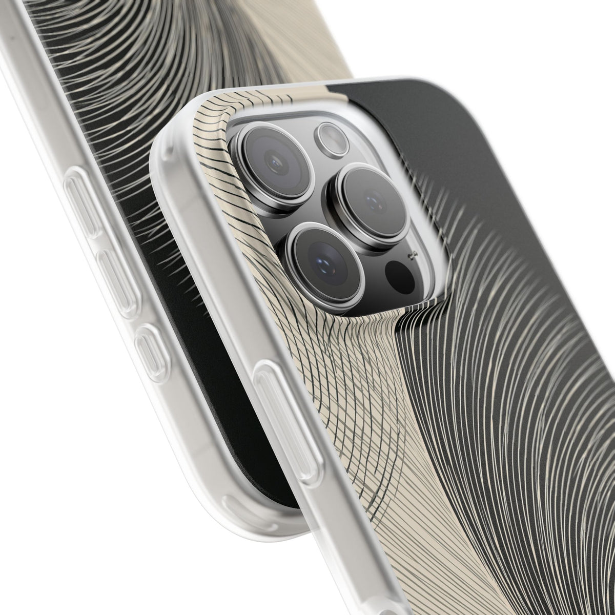Minimal Frond Study · Lite Phone Case for iPhone · Black