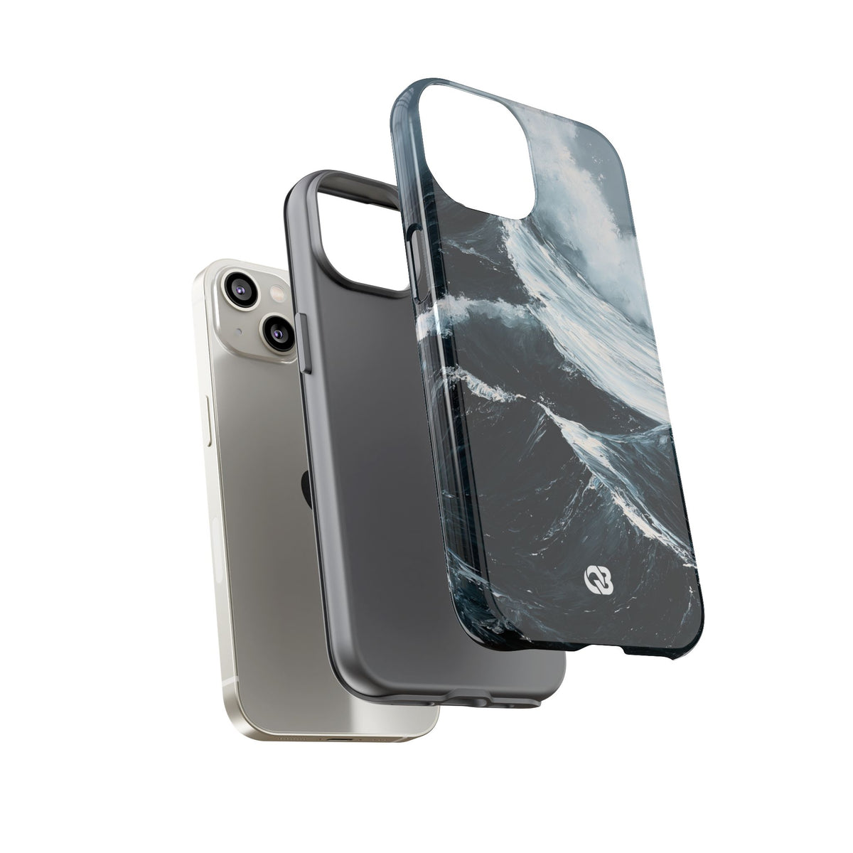 Nordic Swell · Tough Phone Case for iPhone · Blue