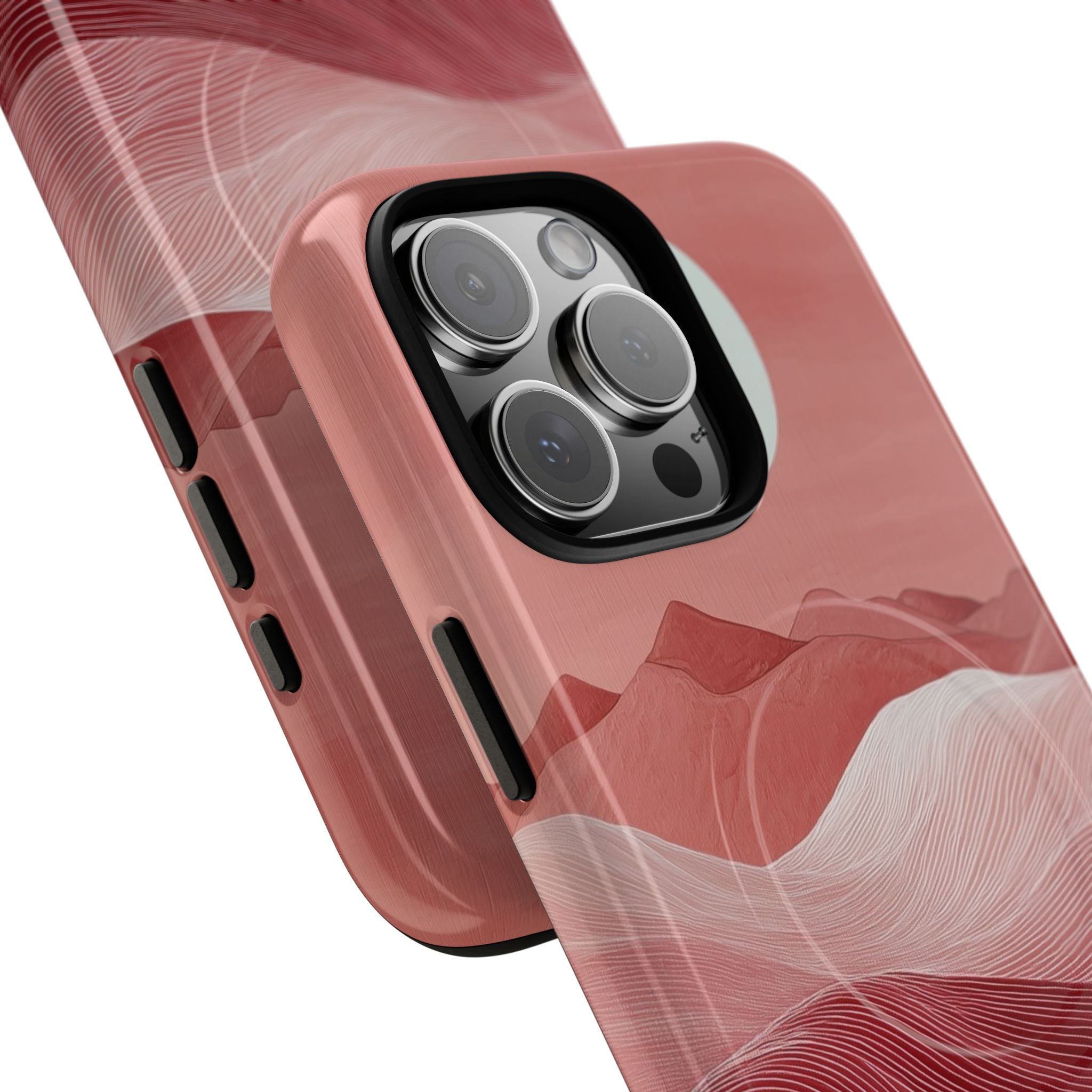 Crimson Dune Horizon · Tough+ Phone Case for iPhone · Magsafe