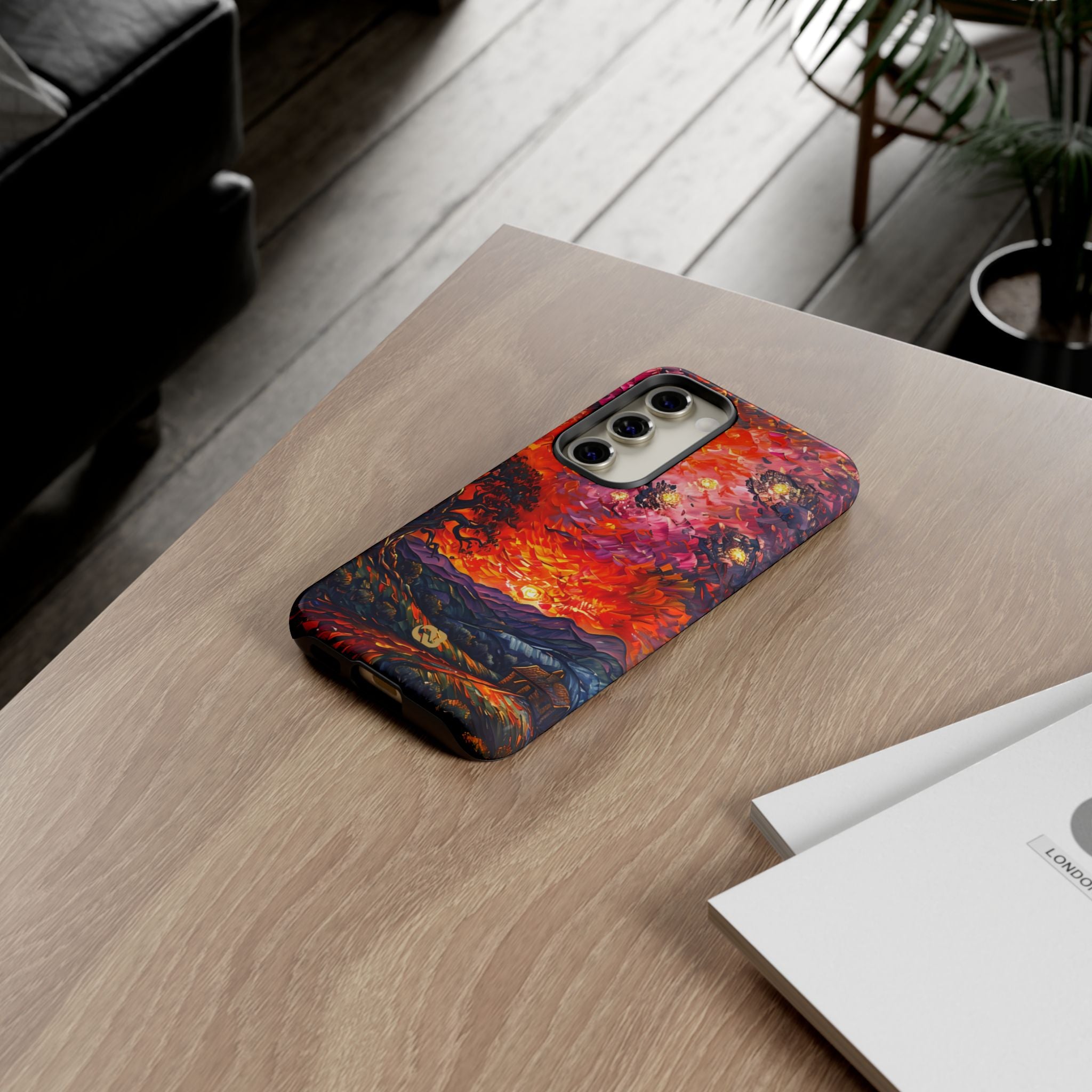 Molten Sky Tree · Tough Phone Cover for Samsung