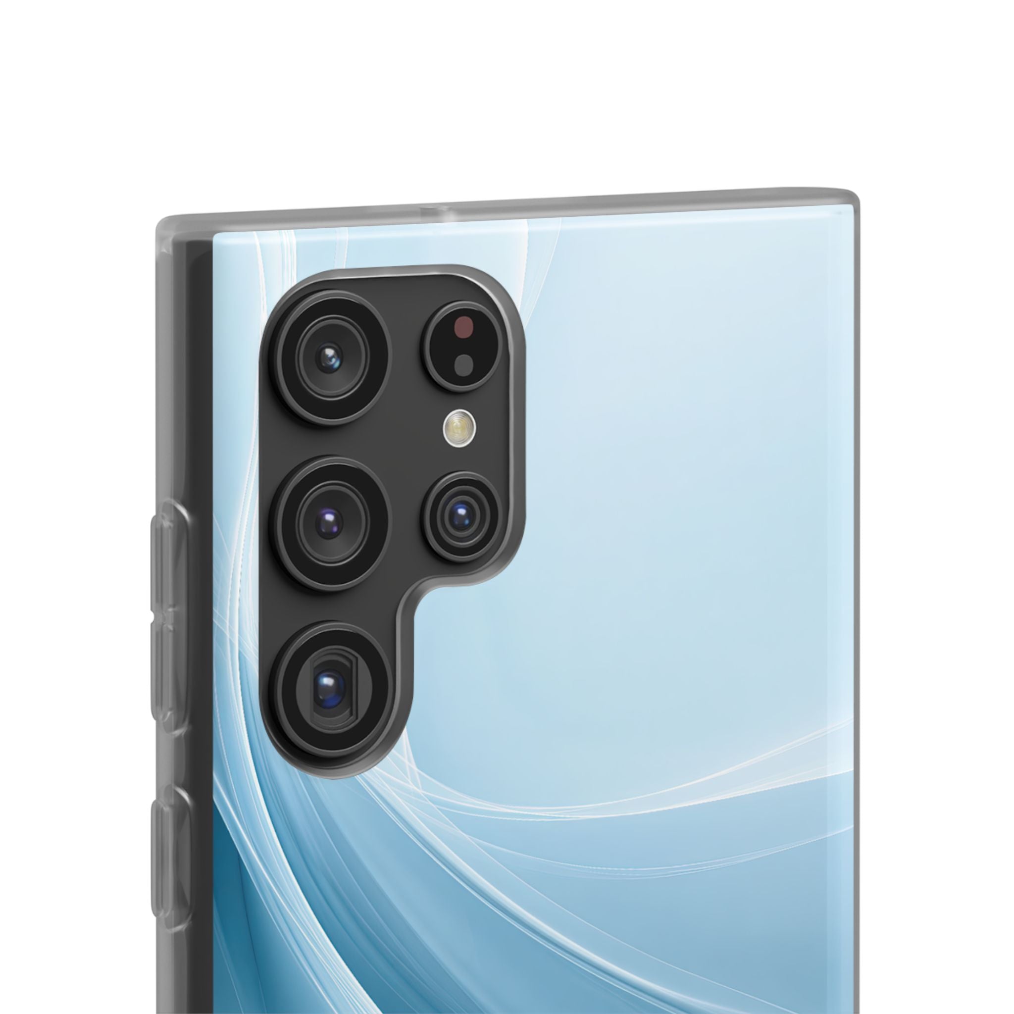 Blue Lite Phone Case for Samsung - Arctic Silk Drift