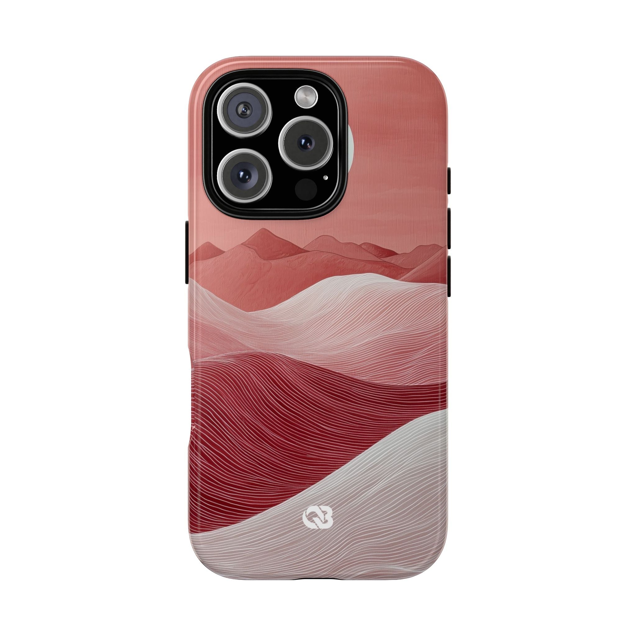 Crimson Dune Horizon · Tough Phone Case for iPhone