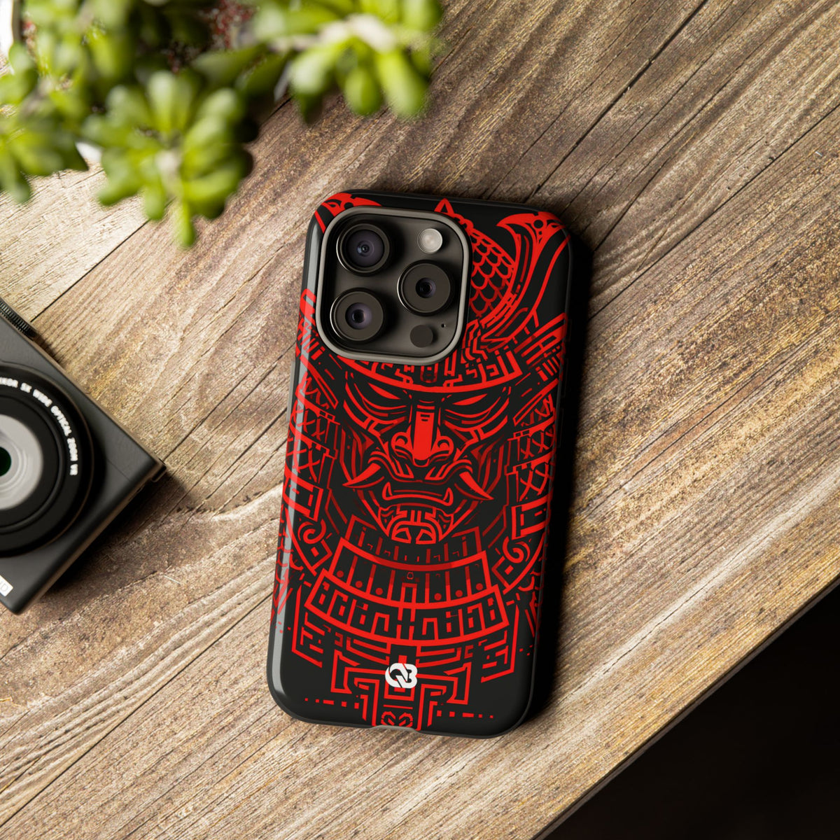 Crimson Kabuto · Tough Phone Case for iPhone · Red