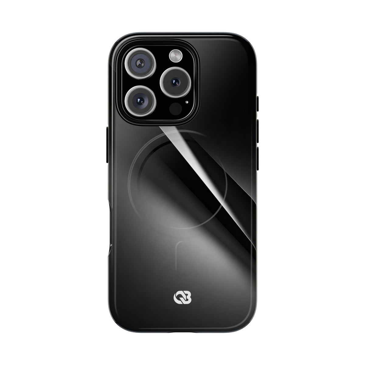 Obsidian Ridge · Tough 2.0 Magnetic Phone Case for iPhone · Black