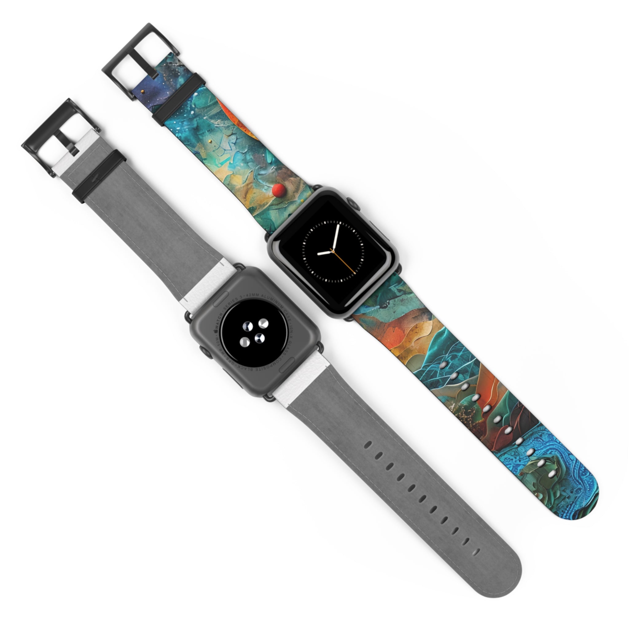 Solar Orbit Orange - Watch Band