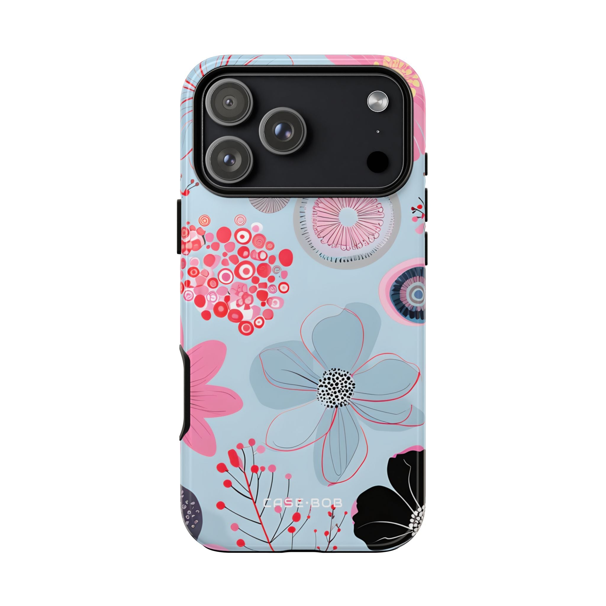 Bloom Whirl iPhone 17 Pro Max Case - Tough - CASE•BOB