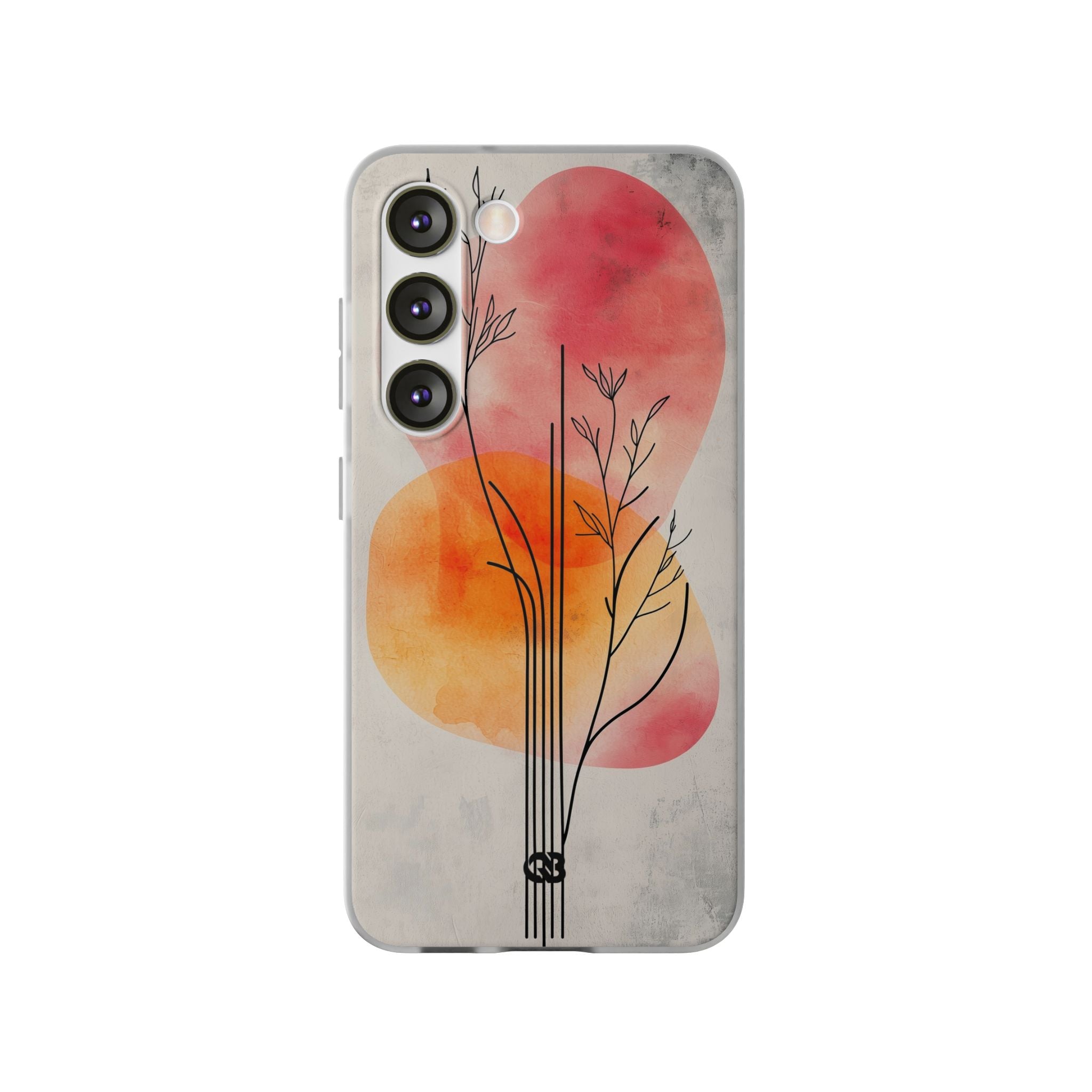 Crimson Bloom Lineage · Soft Phone Case for Samsung