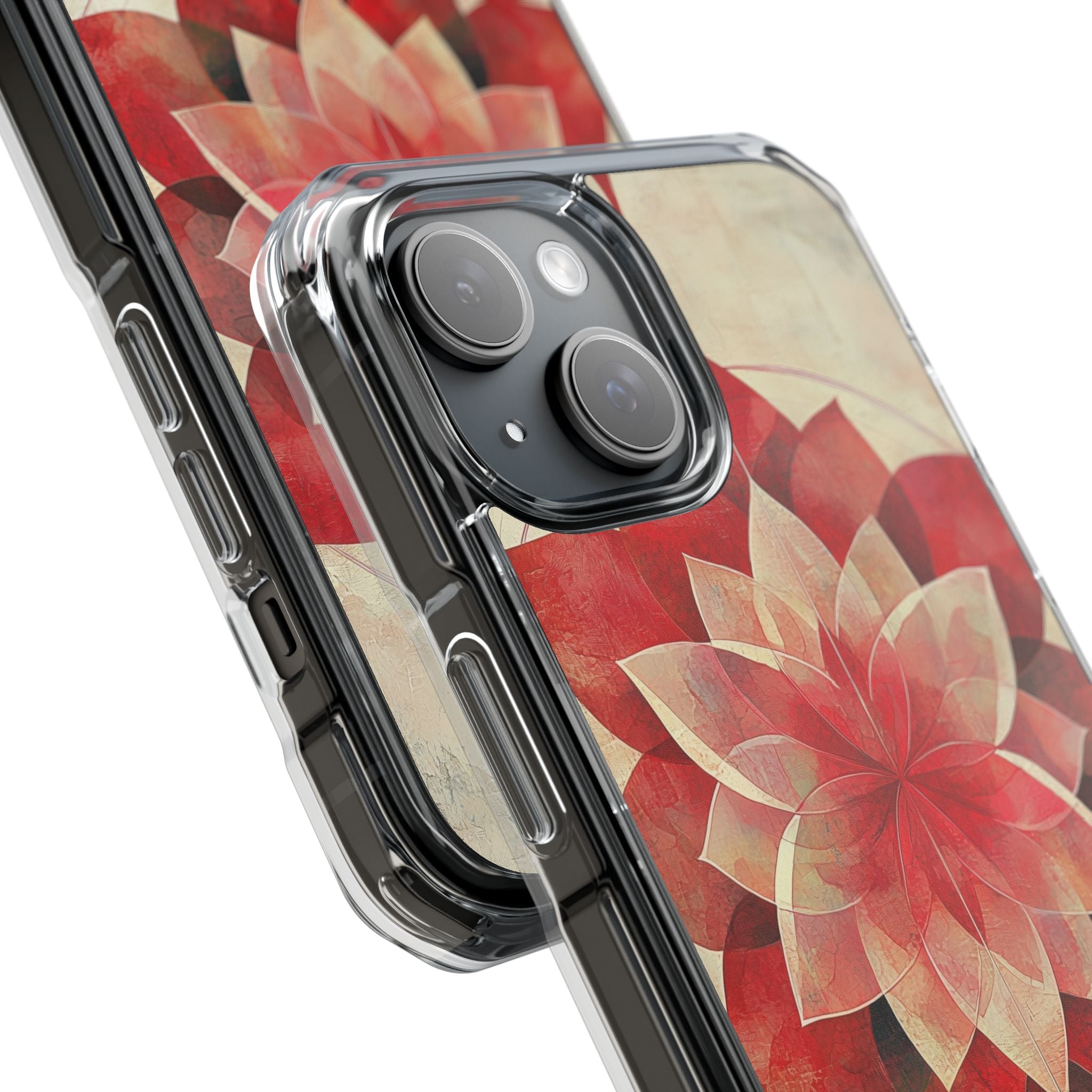 Crimson Petal Peak · Impact Phone Case for iPhone · Magsafe