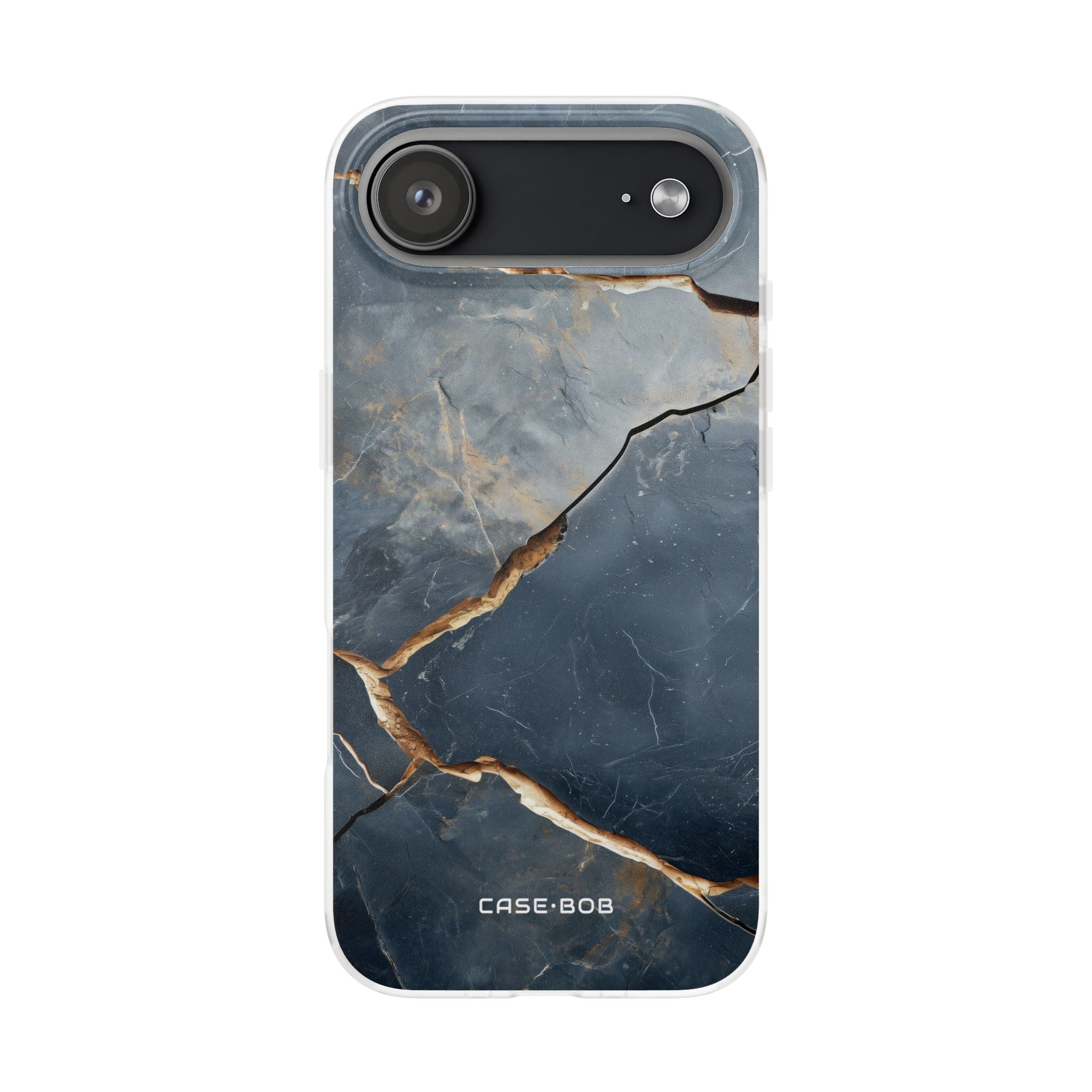 Jagged Vein Navy iPhone 17 Air Case - Soft - CASE•BOB