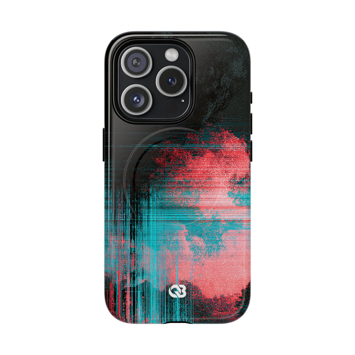 Digital Signal Drift · Tough 2.0 Magnetic Phone Case for iPhone · Black
