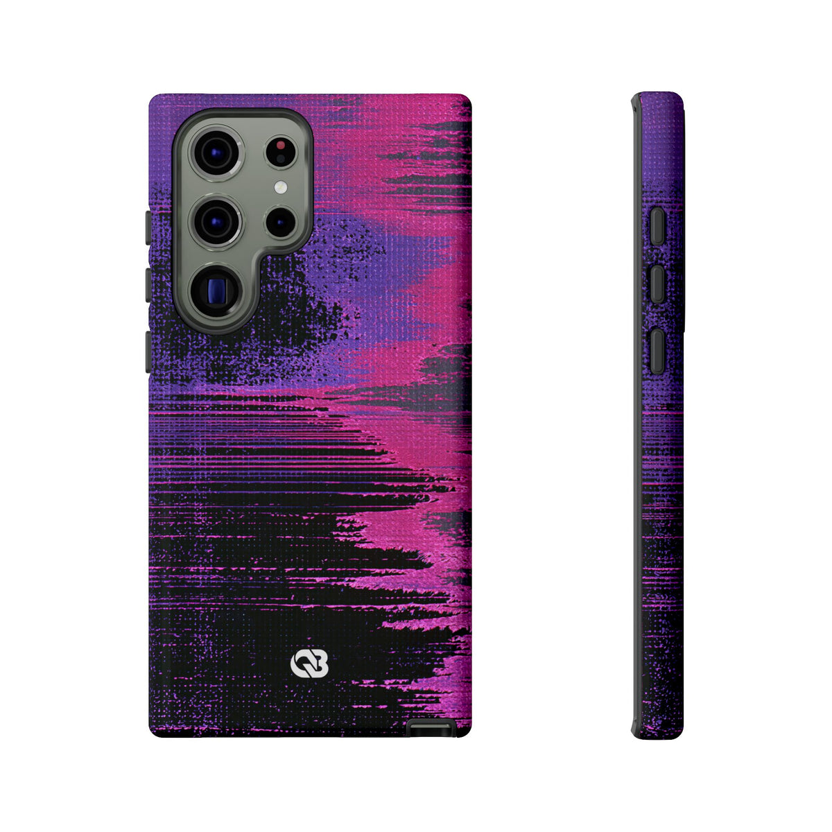Neon Signal Shift · Tough Phone Case for Samsung · Purple