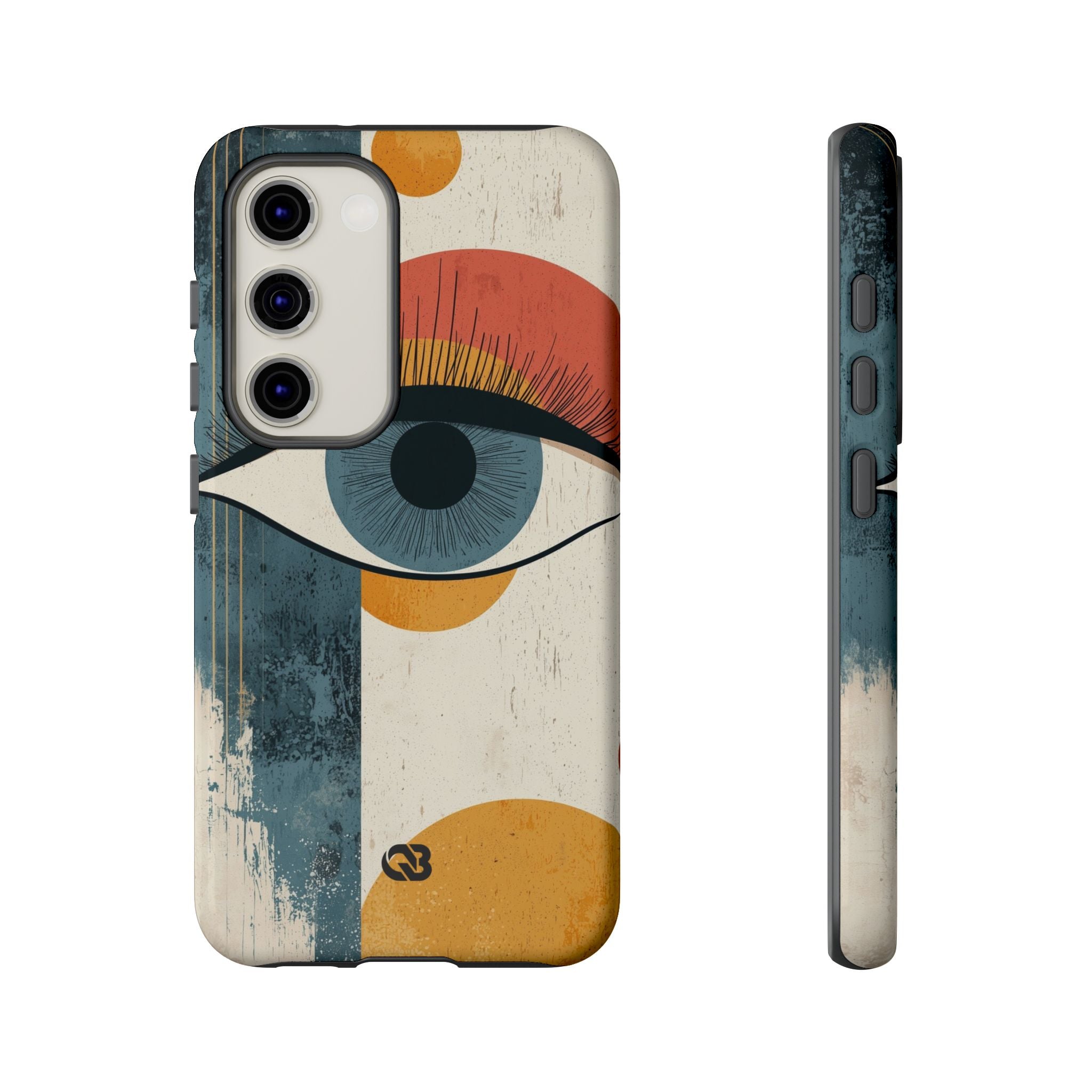 Distressed Azure Ocular · Tough Handyhülle für Samsung