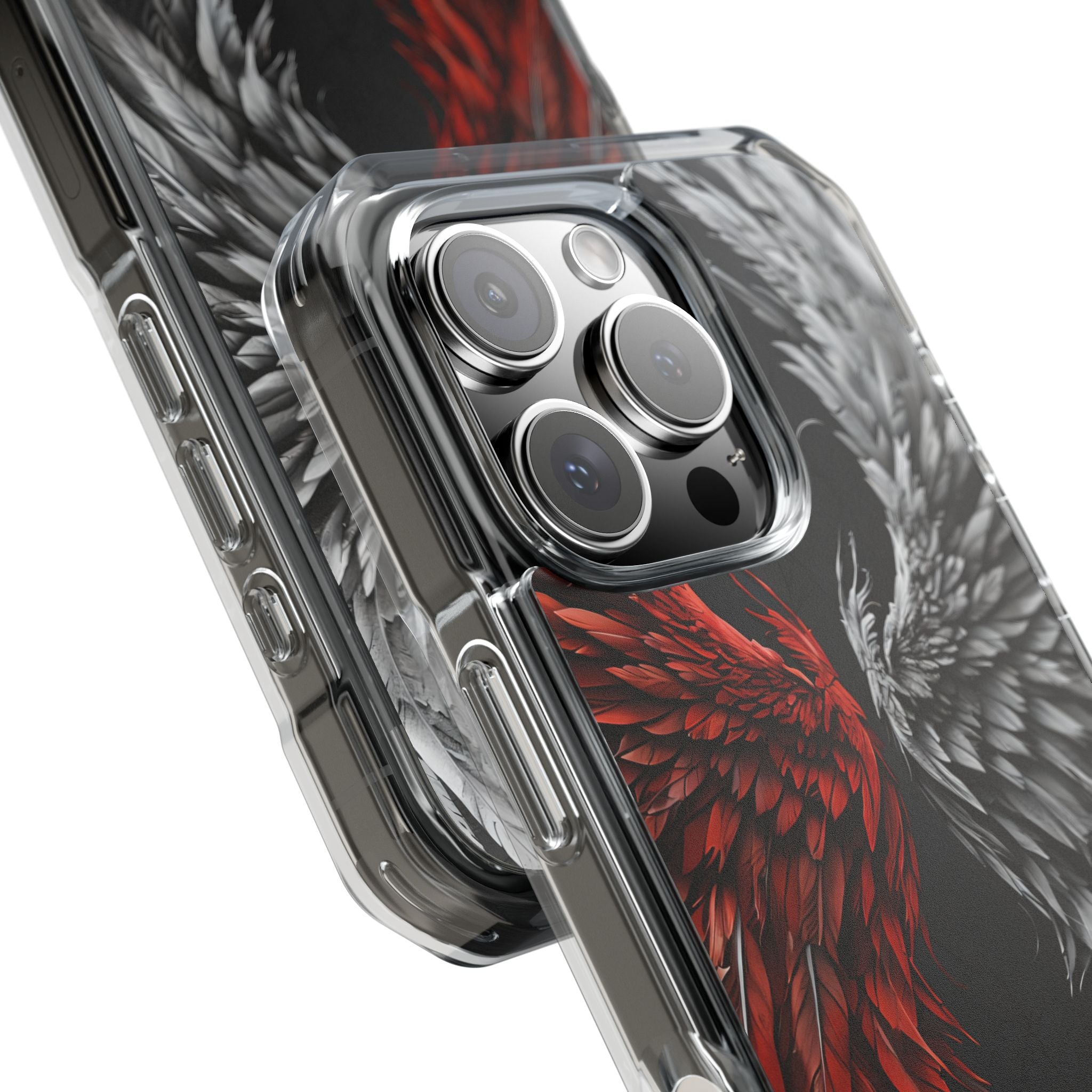 Split Crimson Wing · Impact Phone Case for iPhone · Magsafe