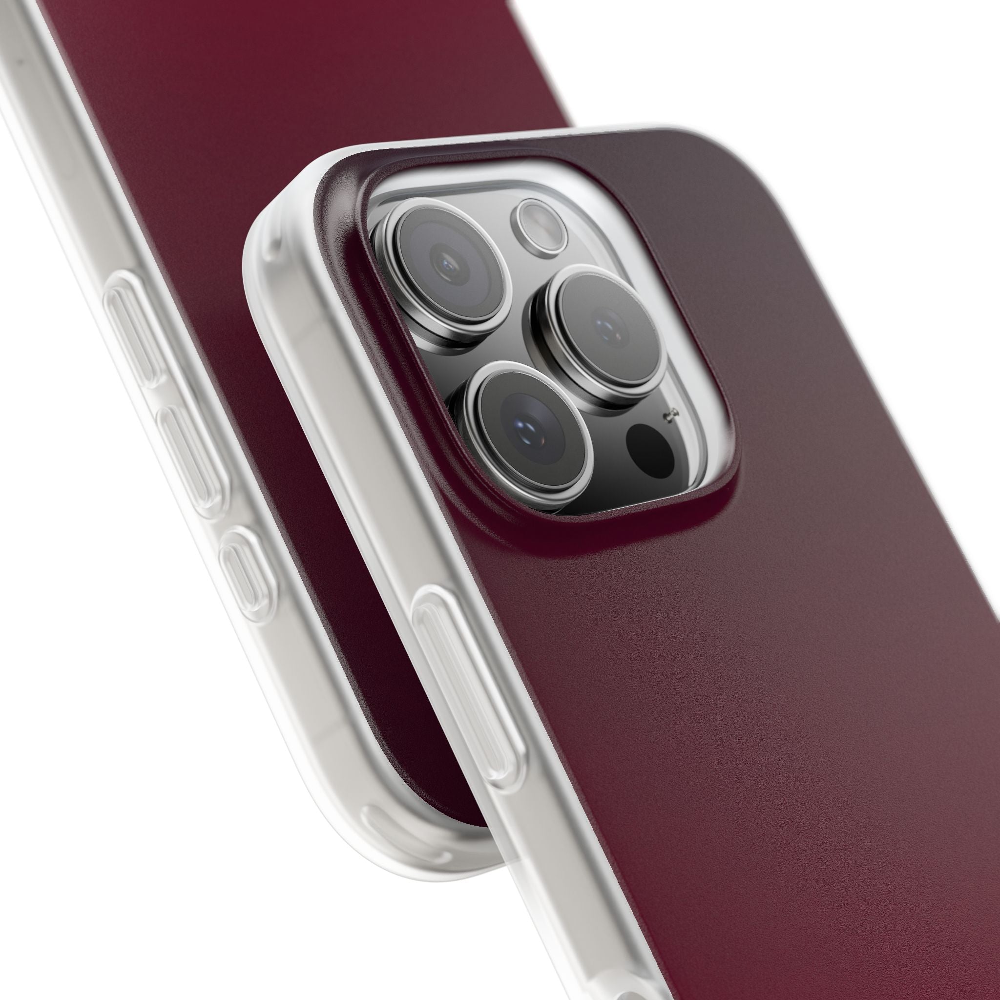 Red Lite Phone Case for iPhone - Deep Sangria Gradient