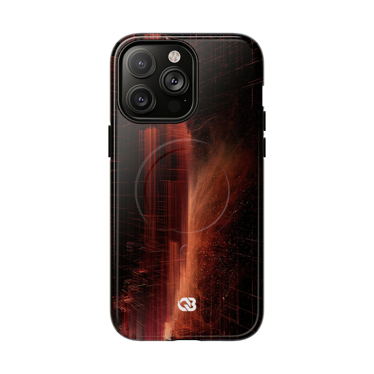 Luminous Monolith · Tough 2.0 Magnetic Phone Case for iPhone · Black