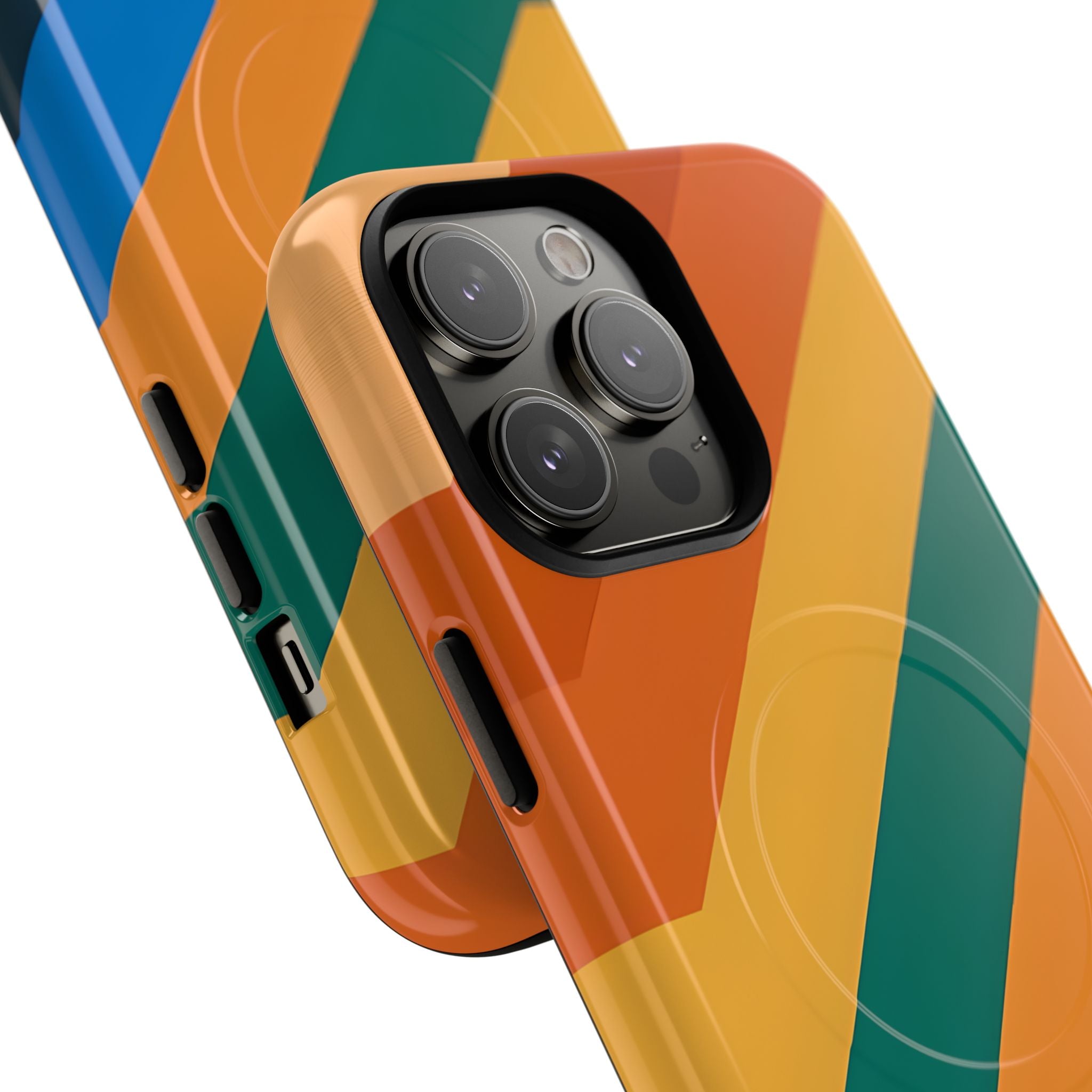 Retro Ridge Lines · Tough+ Magsafe