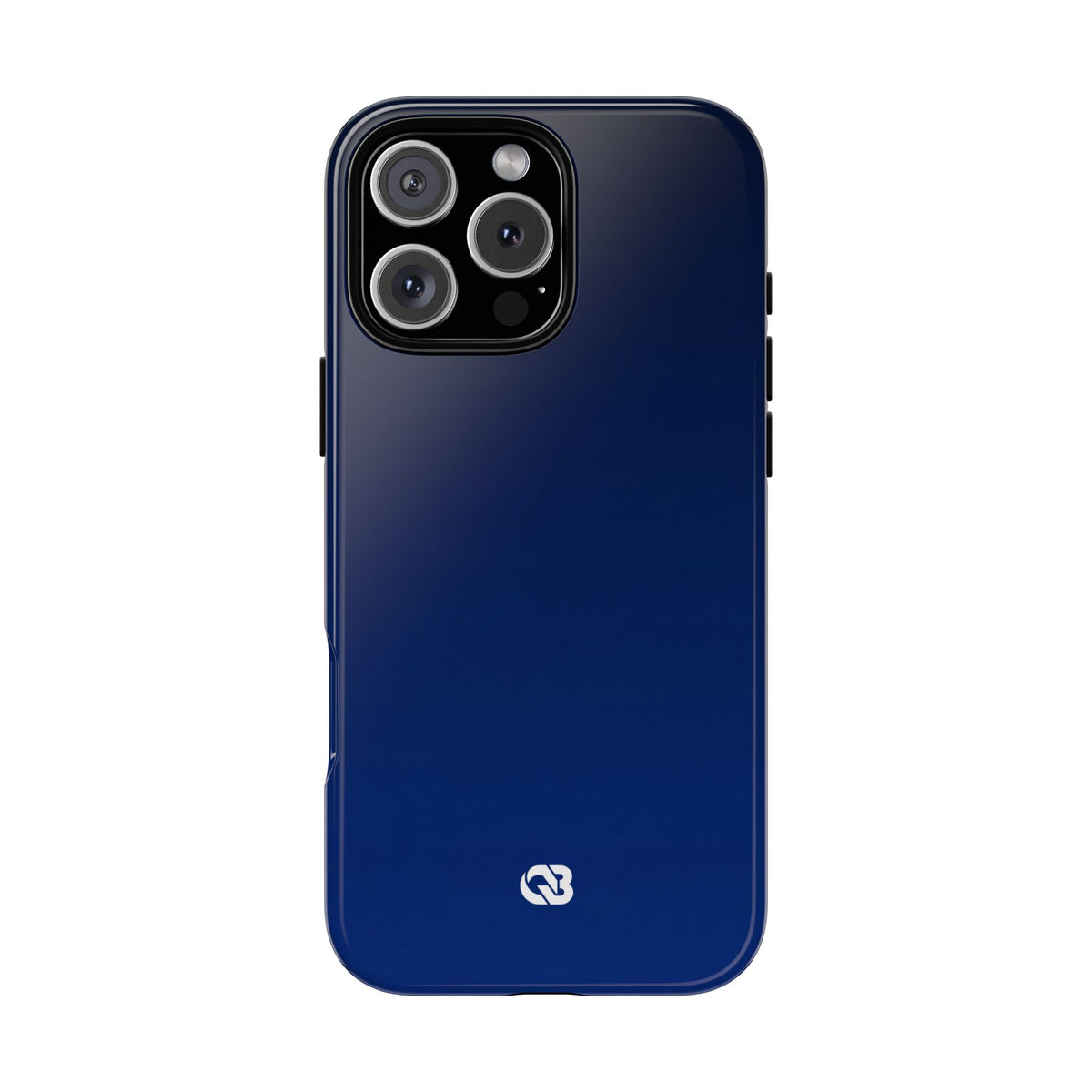 Blue Tough Phone Case for iPhone - Midnight Cobalt Fade