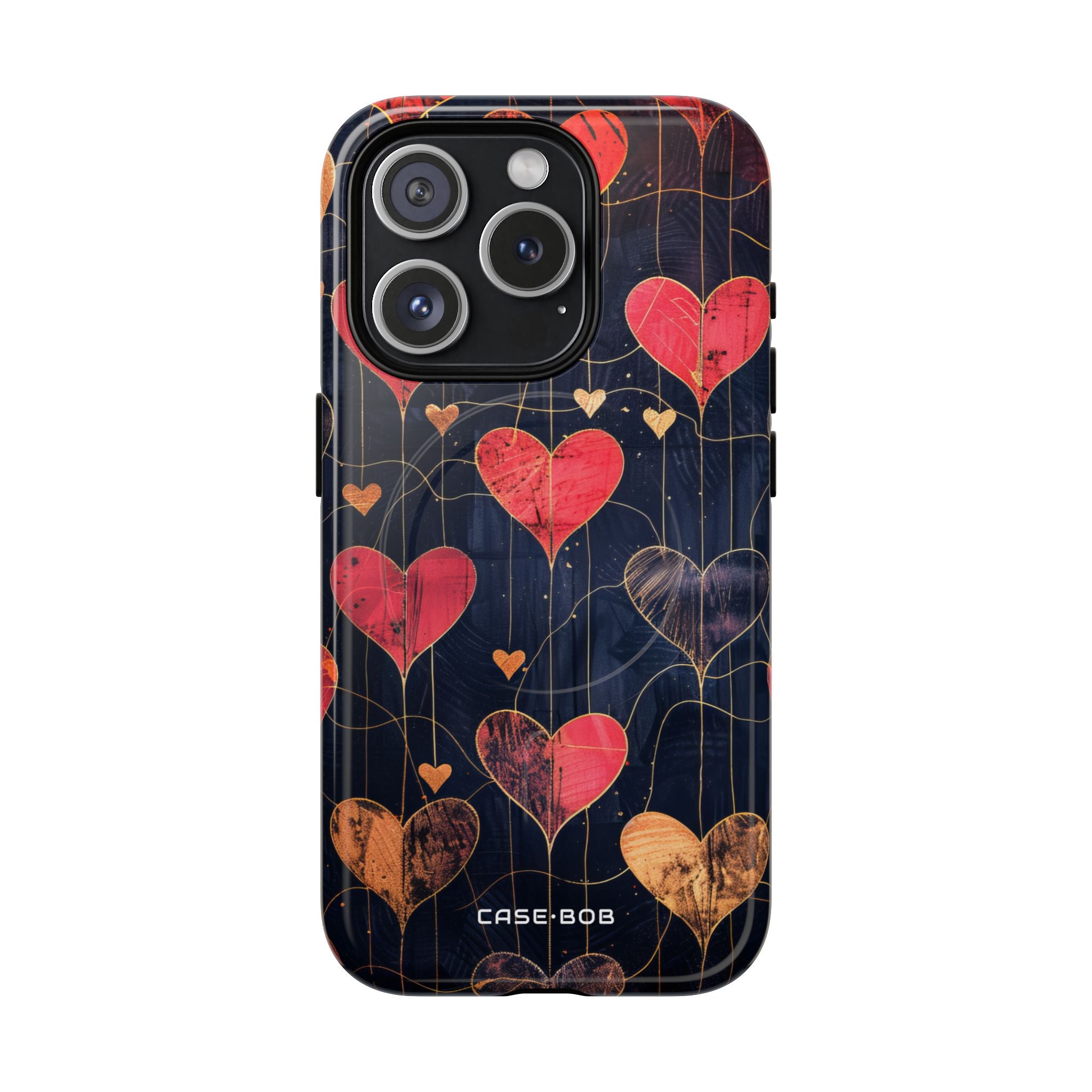 Golden Hearts Network iPhone 15 Pro Case - Tough+