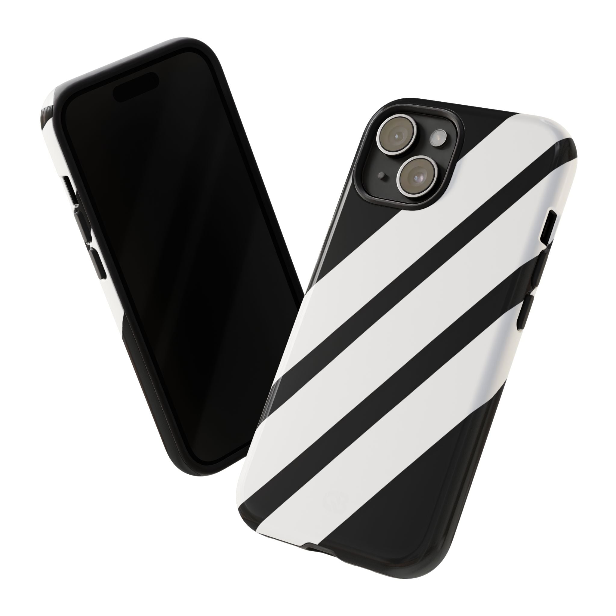 Obsidian White Bars · Tough Telefoncover for iPhone