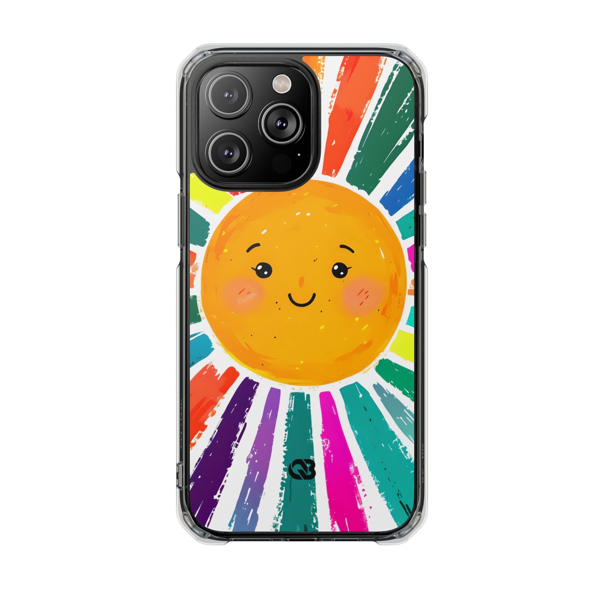Vibrant Solar Smile · Impact Phone Case for iPhone · Magsafe