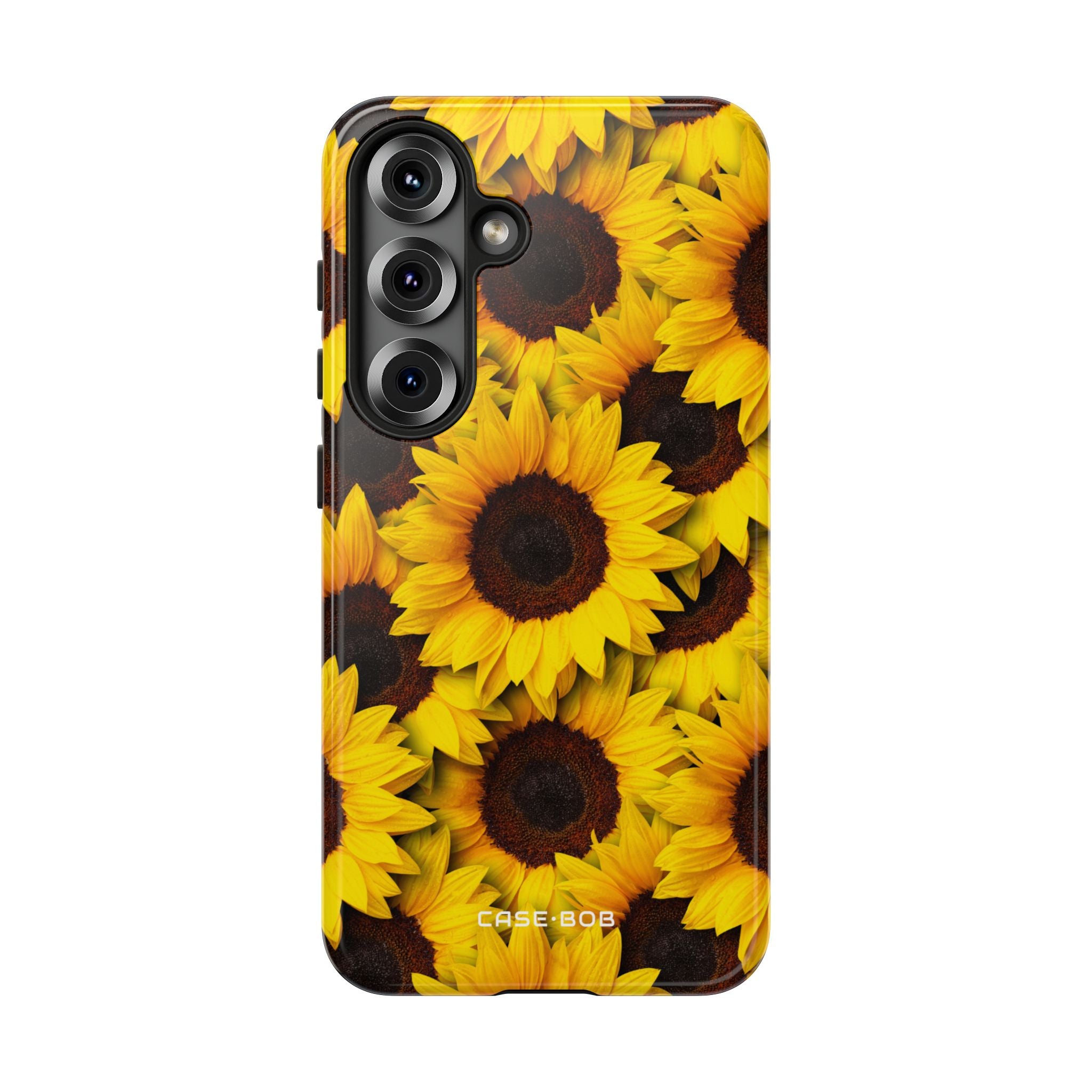 Sonnenblumen-Glühen Samsung S25 Case - Tough