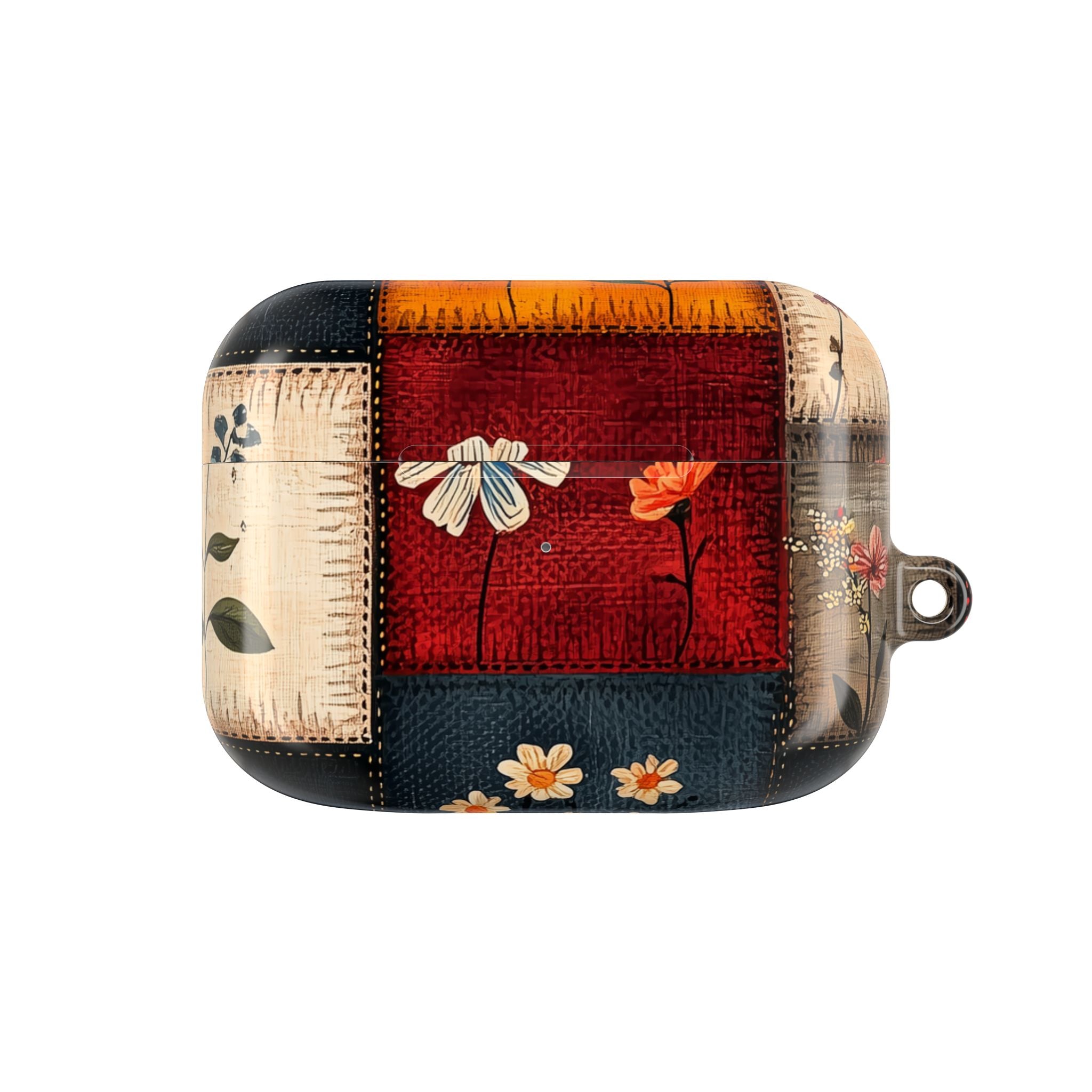 Patchwork Blooms - AirPods Case