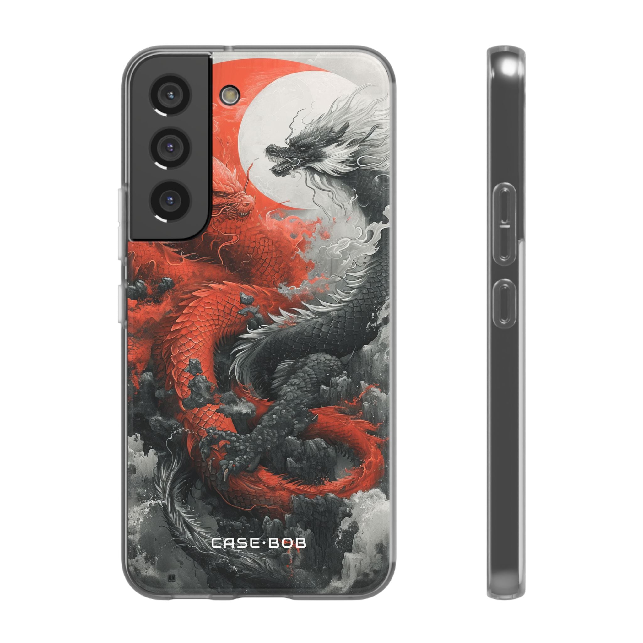 Twin Dragons Crimson Samsung S22 - Soft