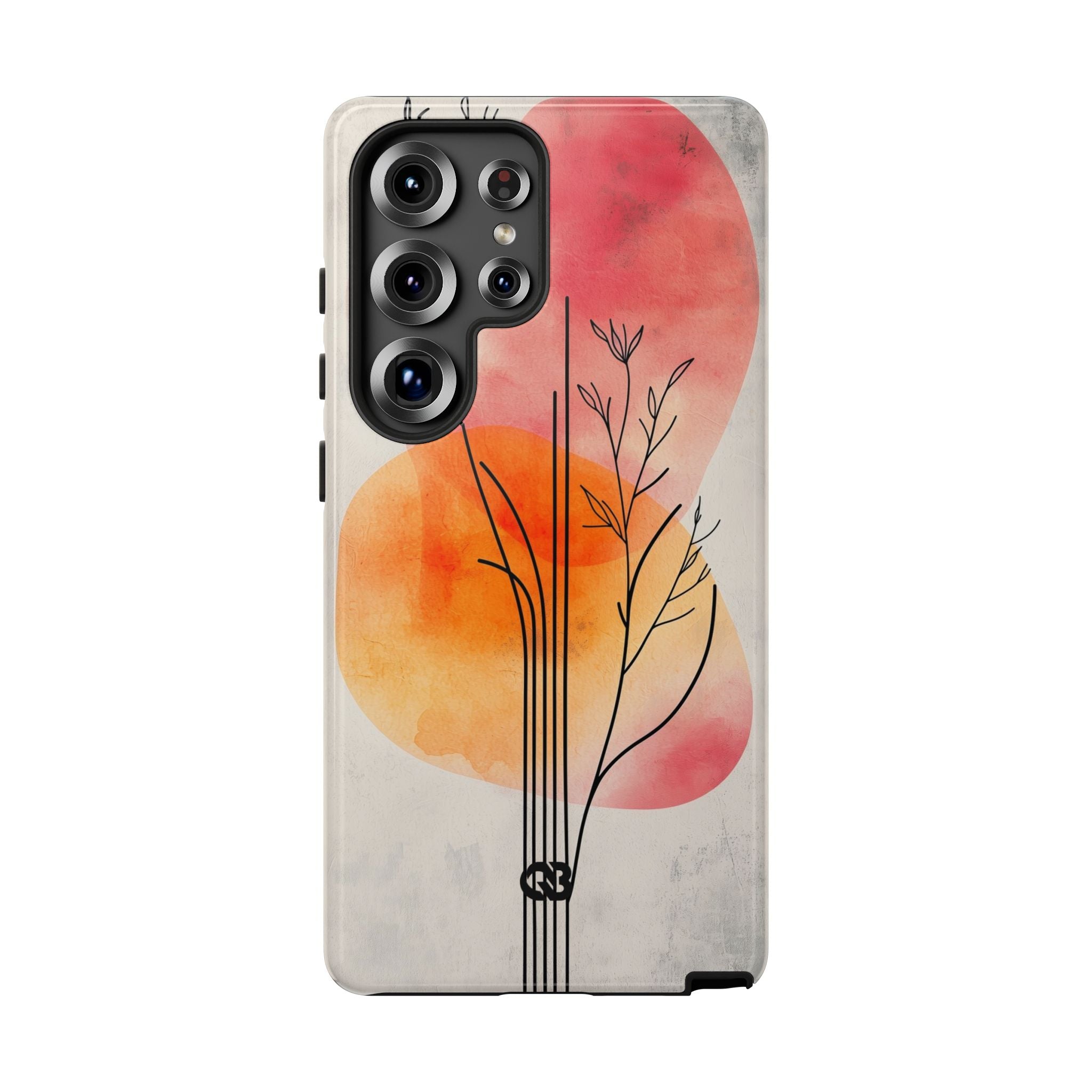 Crimson Bloom Lineage · Tough Phone Case for Samsung