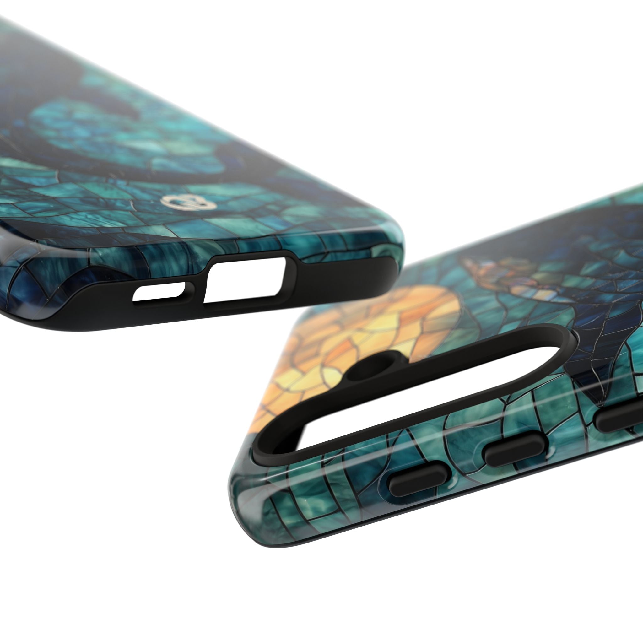 Stained Moon Whale · Tough Coque de téléphone pour Samsung