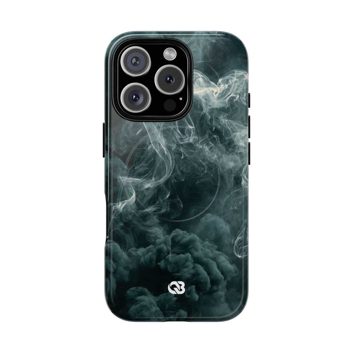 Luminescent Vapor Drift · Tough 2.0 Magnetic Phone Case for iPhone · Teal