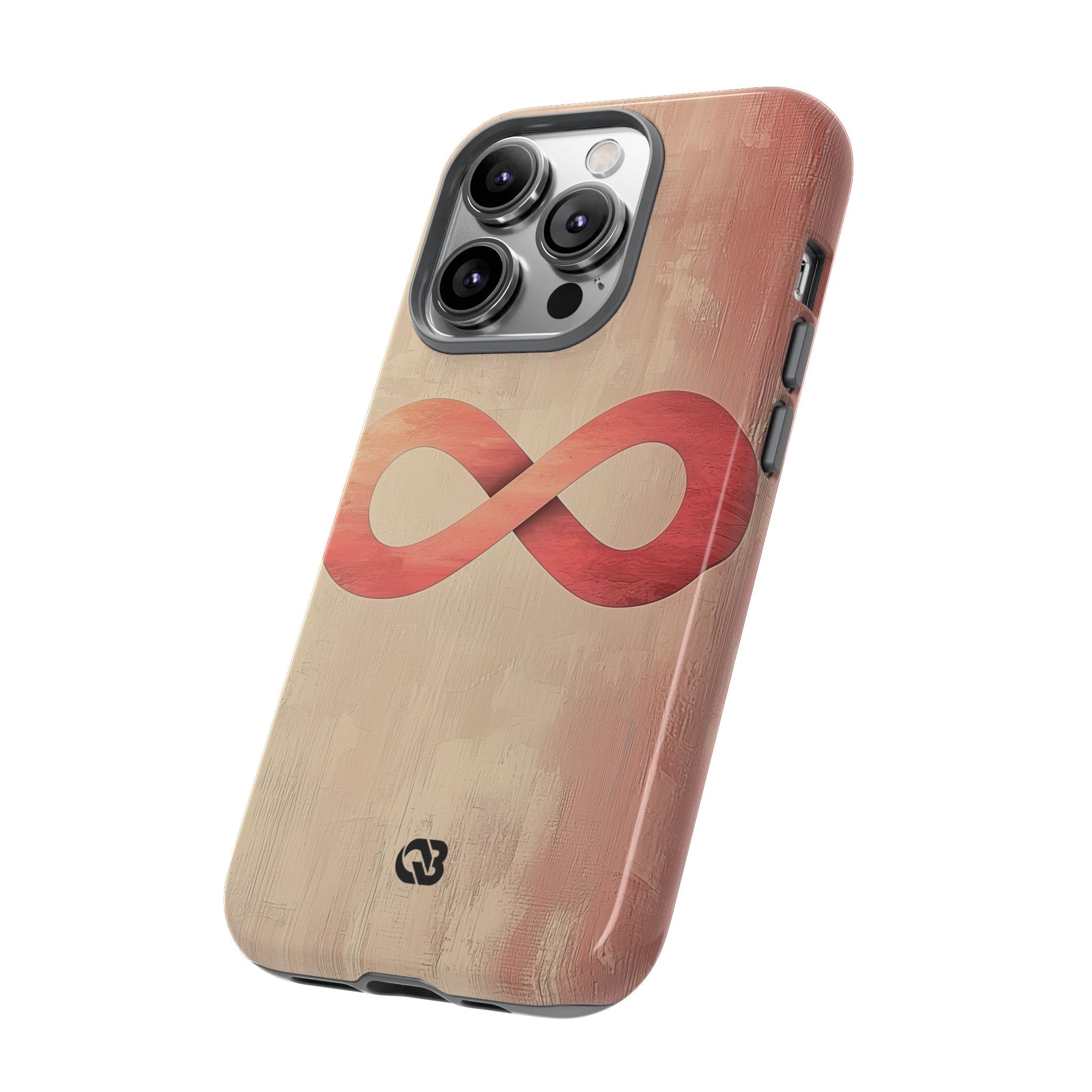 Terracotta Infinity Stroke · Tough Phone Case for iPhone