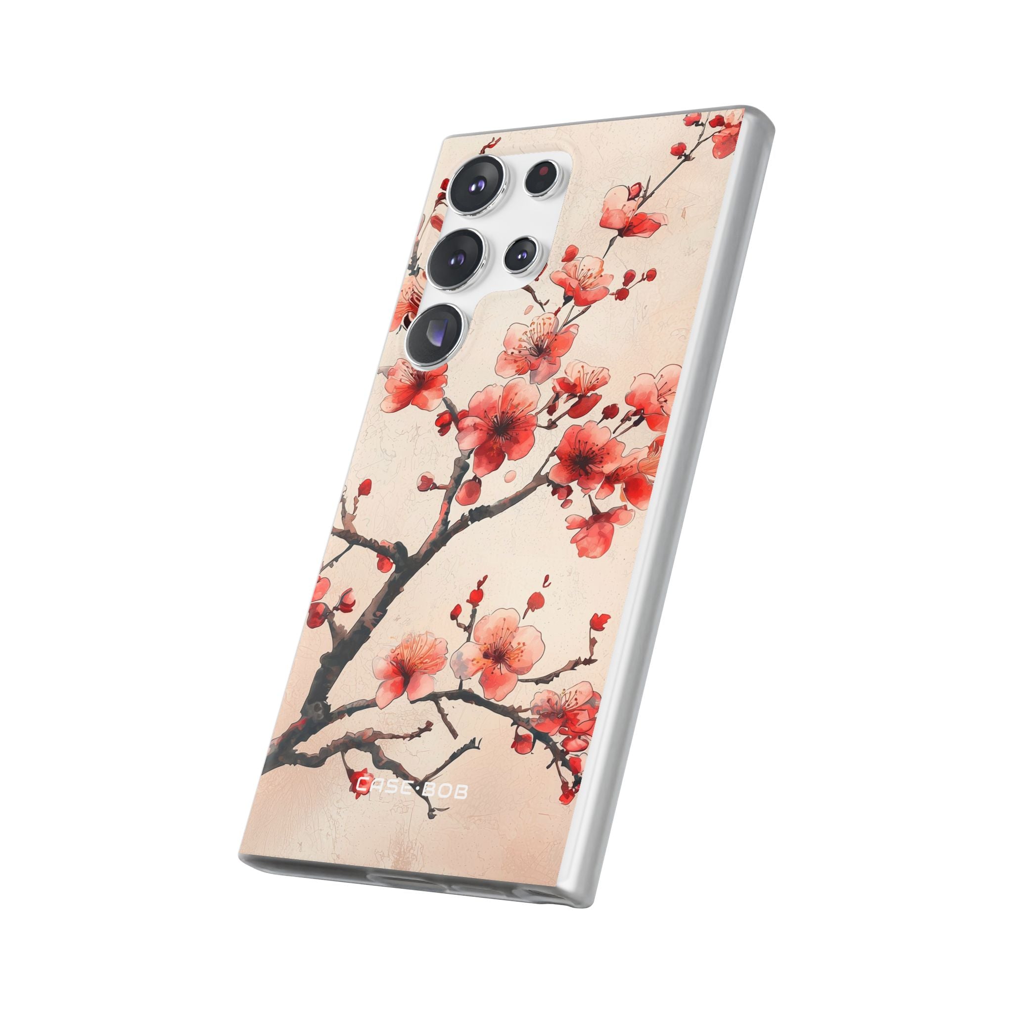 Blossom Shadow Samsung S23 Ultra -pehmeä suojakotelo
