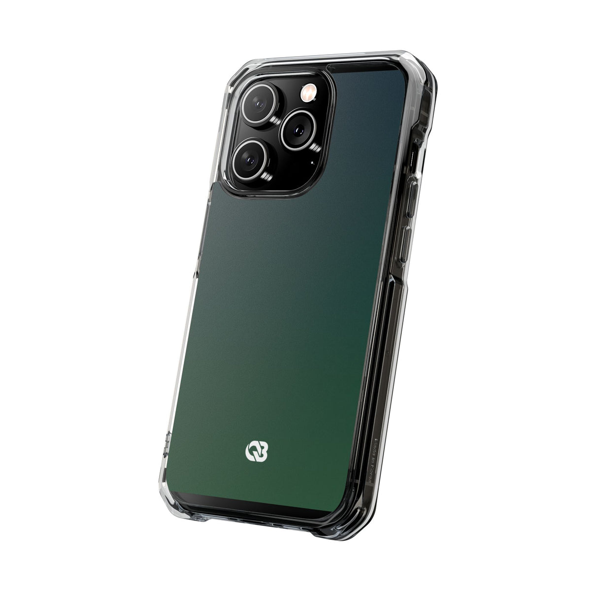Deep Forest Nocturne · Clear Impact Magnetic Phone Case for iPhone · Green
