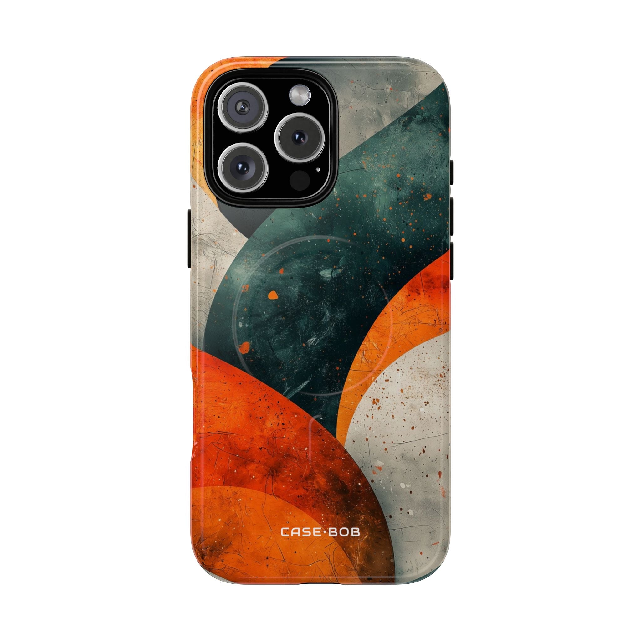 Crimson Wave iPhone 16 Pro Max Case - Tough+