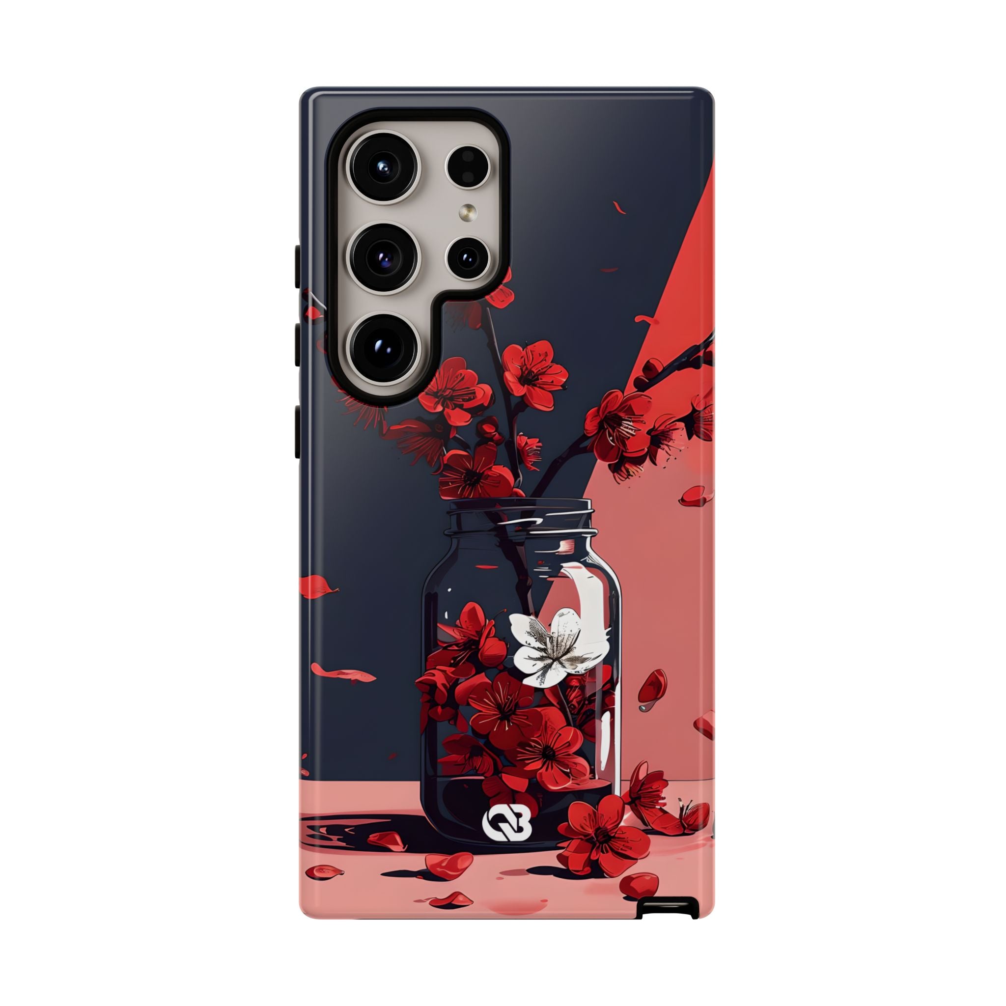 Crimson Blossom Jar · Tough etui na telefon Samsung