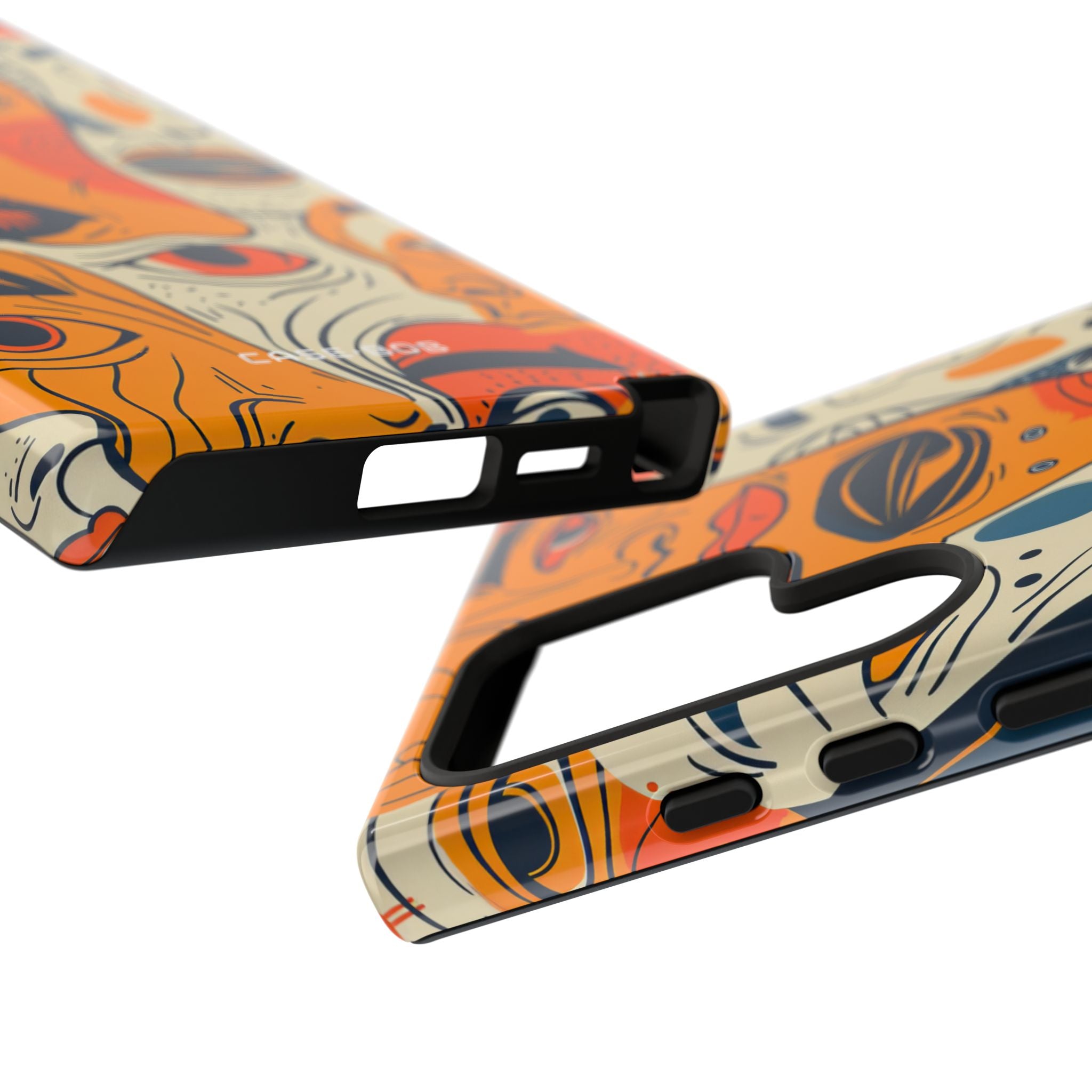 Verwickelte Gesichter Sonnenuntergang Samsung S24 Ultra Case - Tough