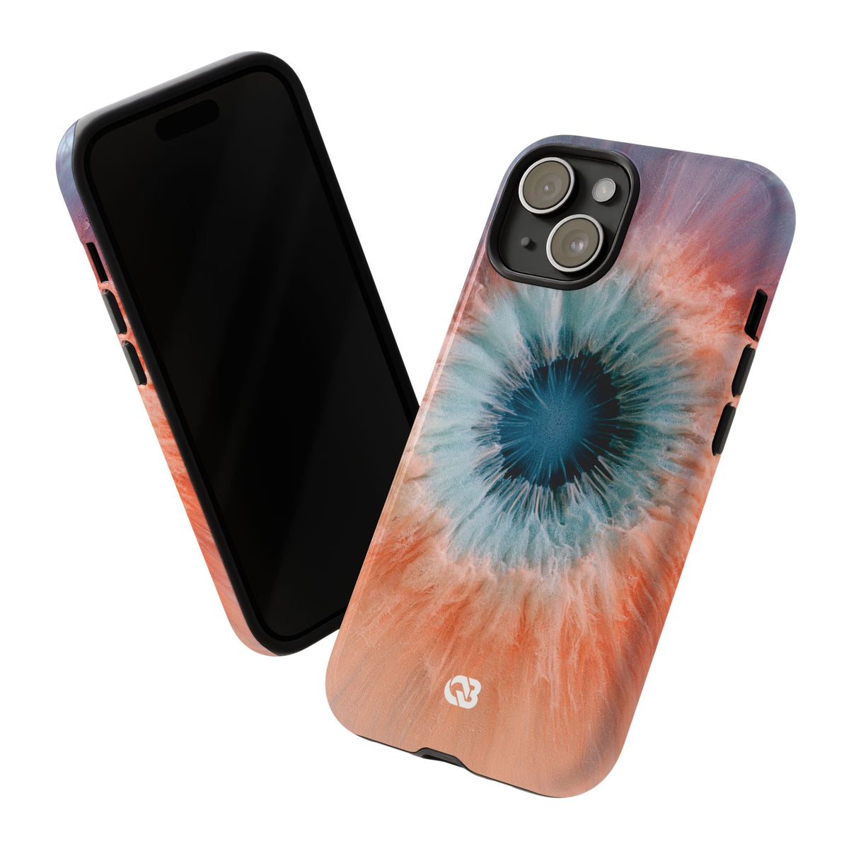 Radiant Aura Core · Tough Phone Case for iPhone · Orange