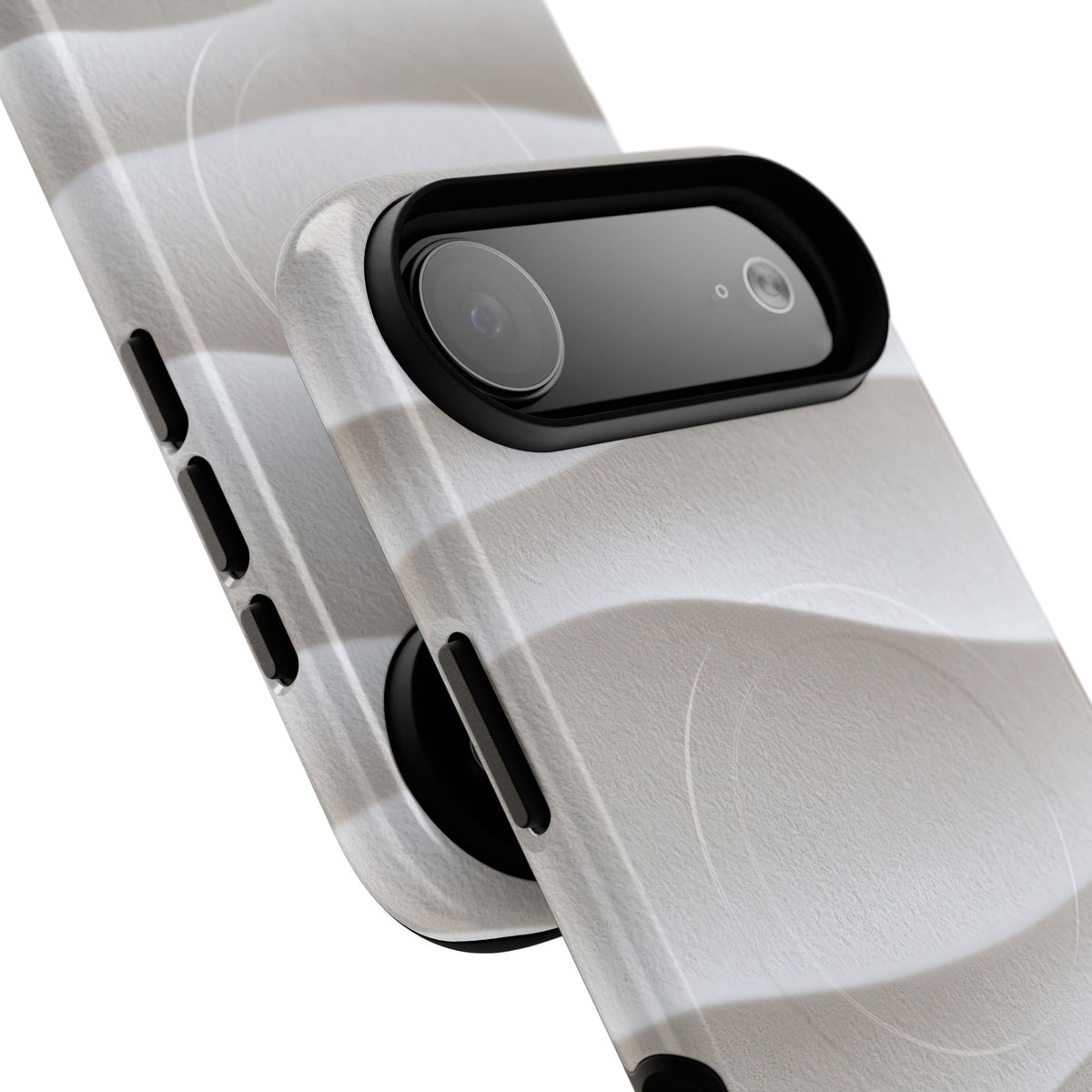 Sculpted Dune Relief · Tough 2.0 Magnetic Phone Case for iPhone · White