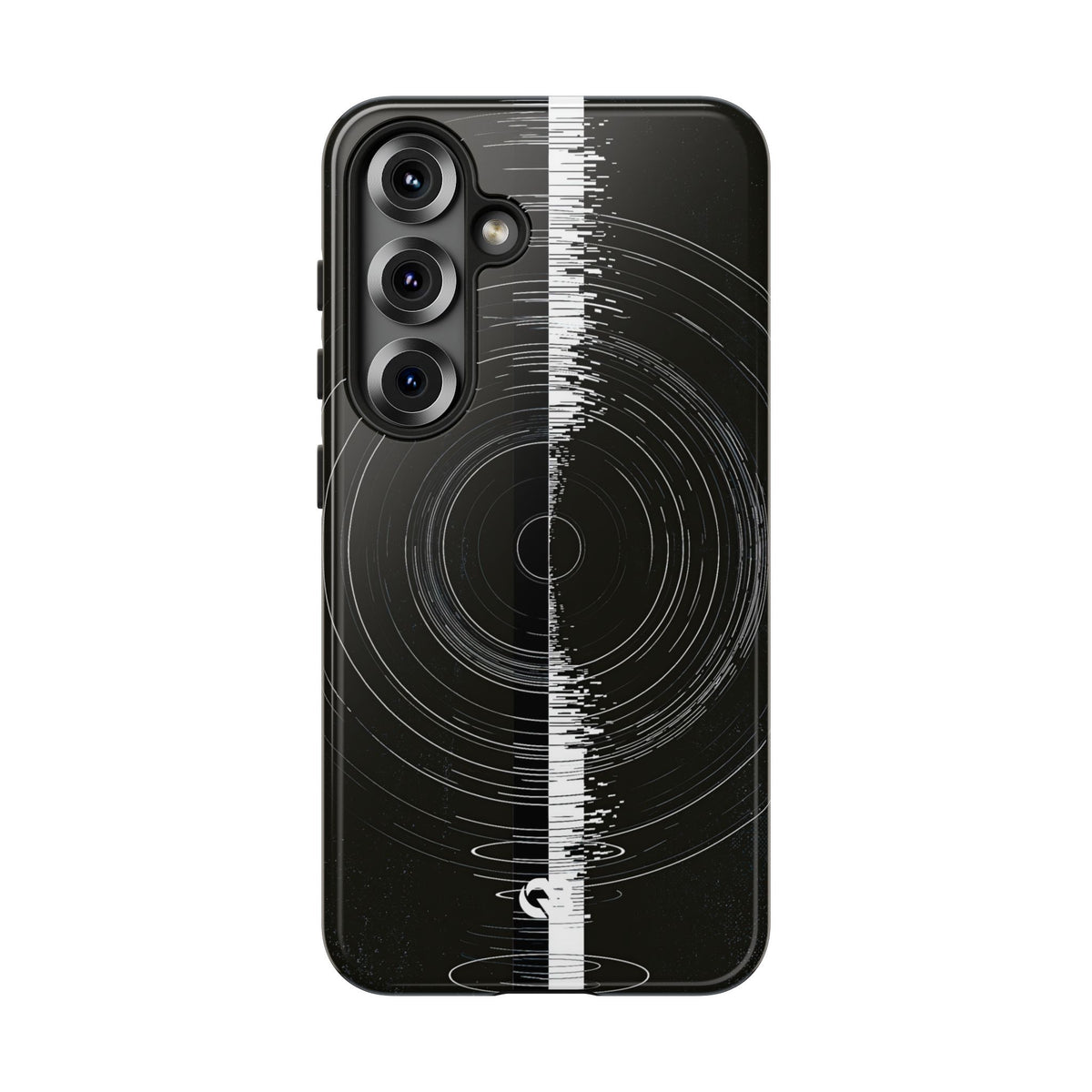 Black Tough Phone Case for Samsung - Obsidian Orbital Signal