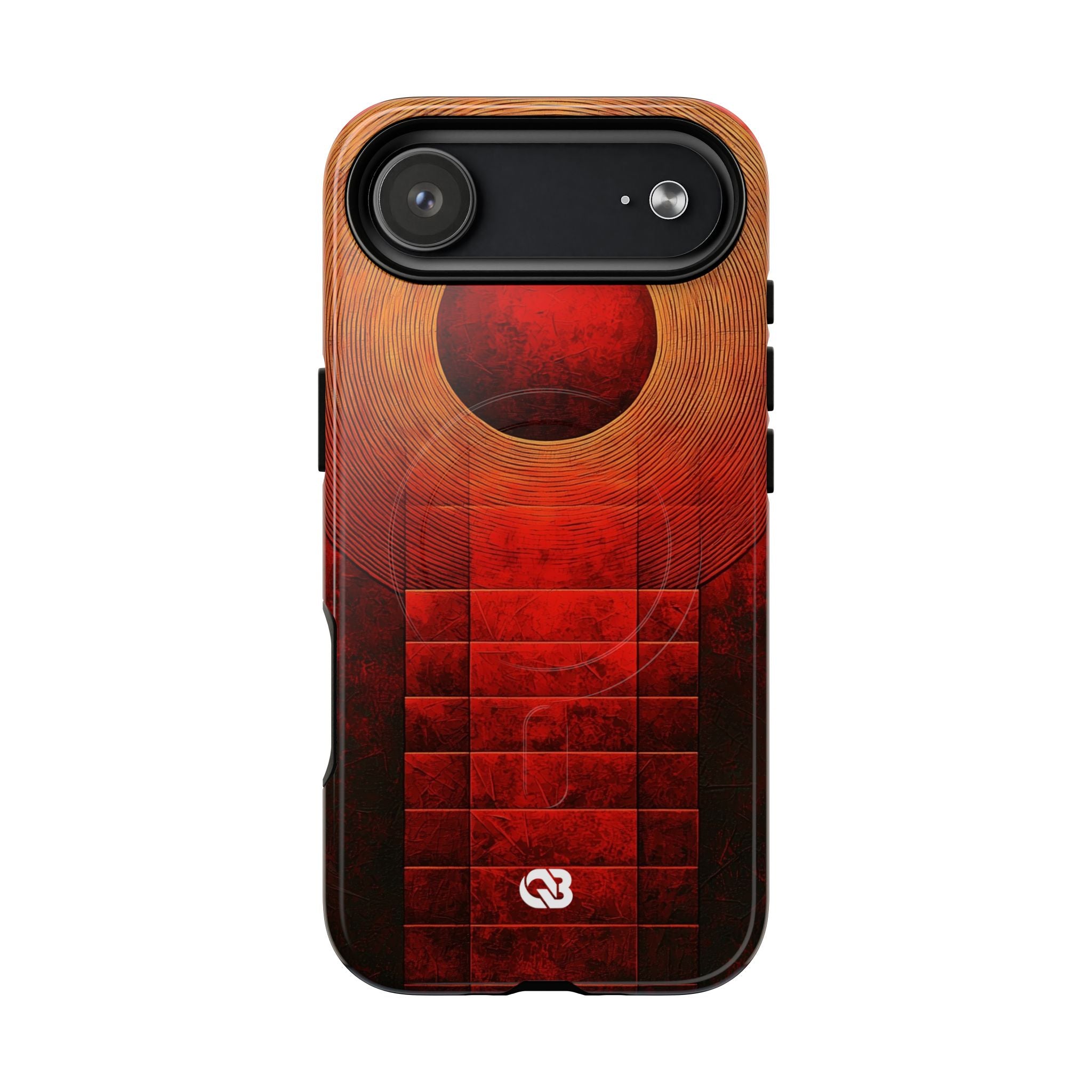 Crimson Solar Halo · Tough+ Capa para iPhone · Magsafe