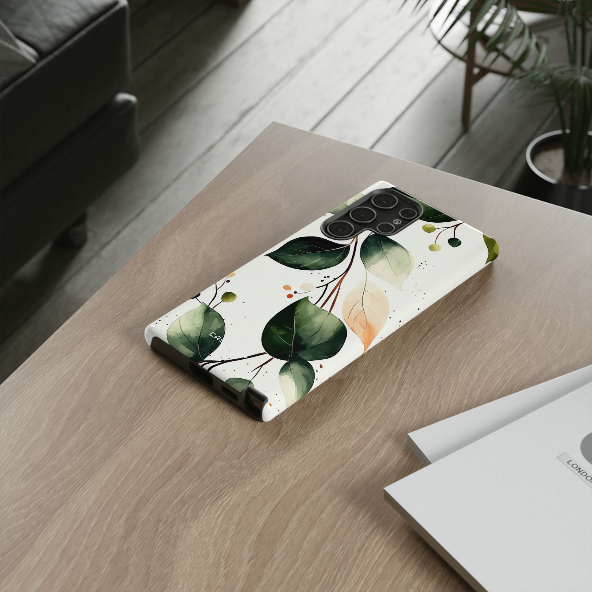 Greenberry Branch Samsung S22 Ultra Skal - Tough